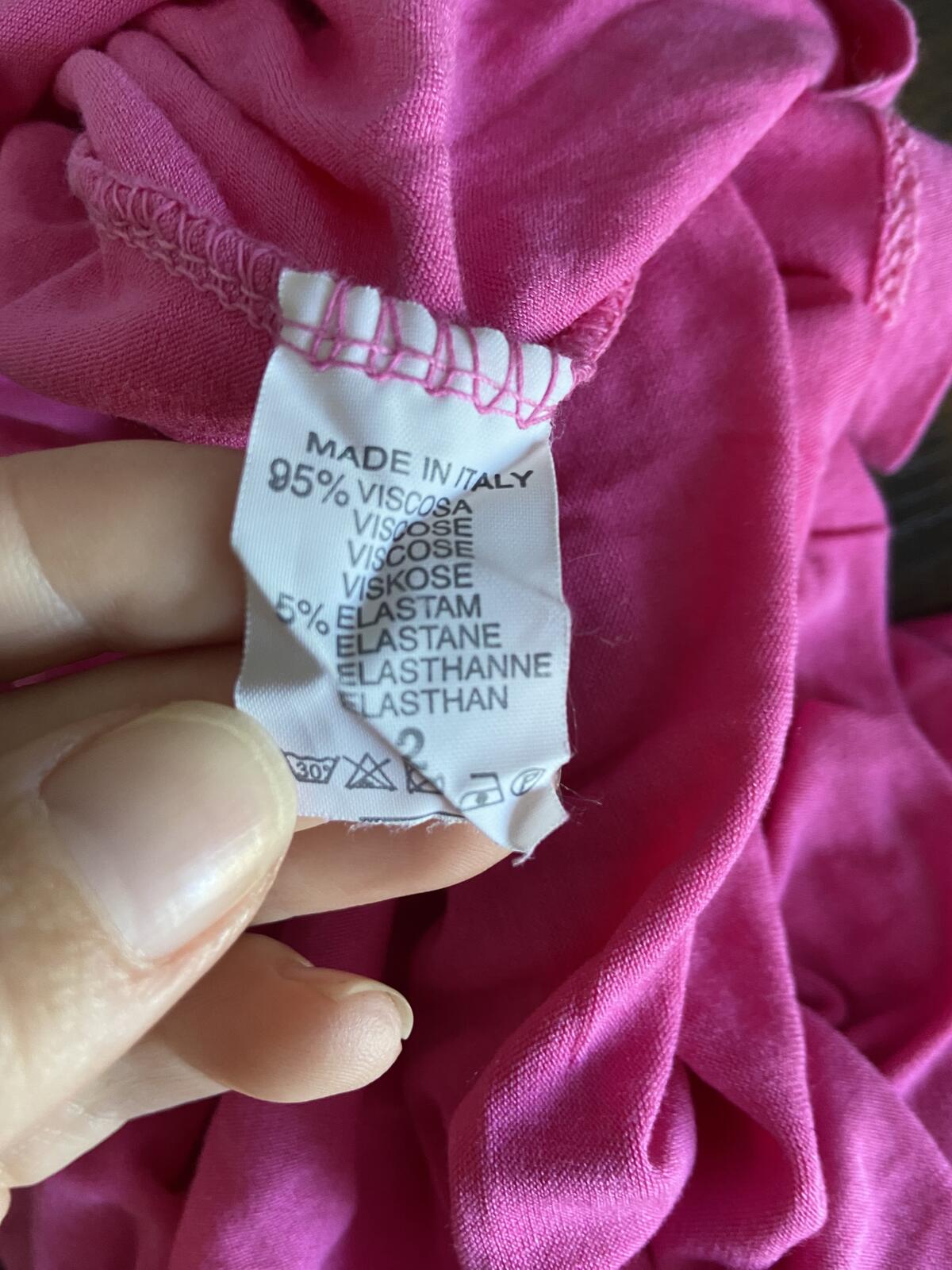 Pink Super Soft Strappy Cami Vest Top - Size Small