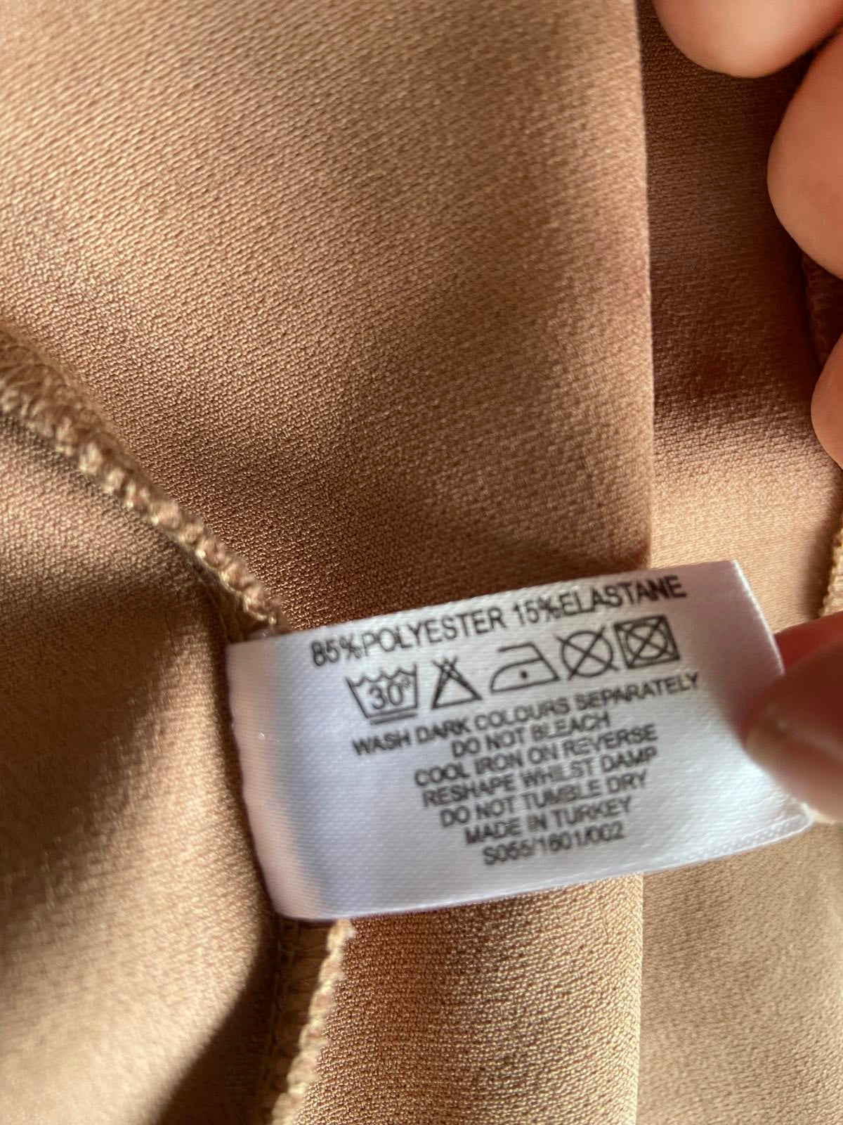 Select Size 14 Light Brown Caramel Blazer Jacket