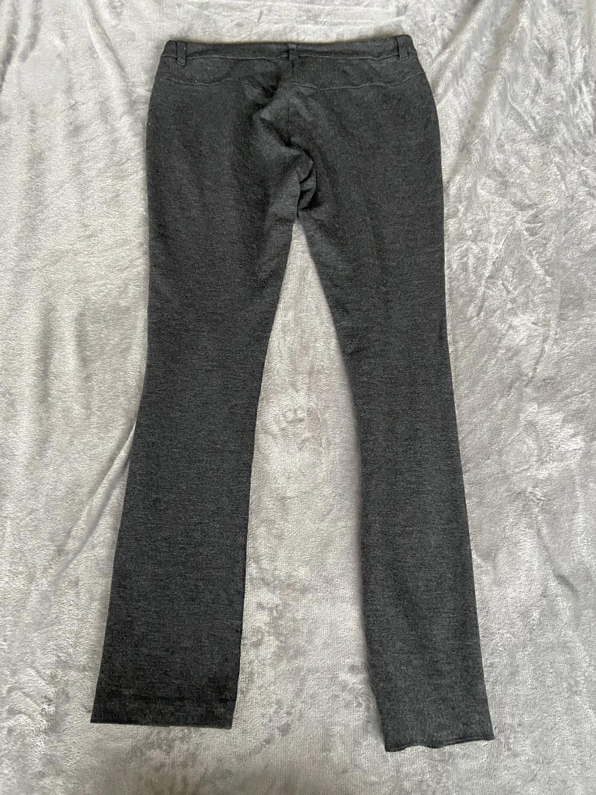 Pezzi Italian Ladies Dark Grey Tailored Trousers - W40, Viscose Blend