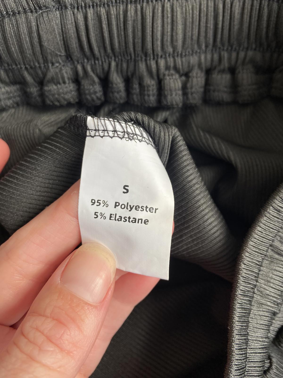 Unbranded Size Small Black Wide-Leg Trousers