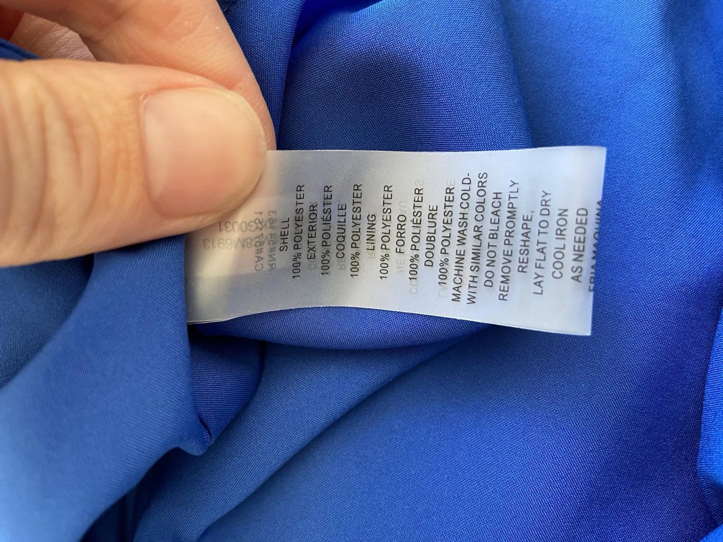 Vince Camuto Royal Blue Shift Dress – Size 6 (Generous Fit)