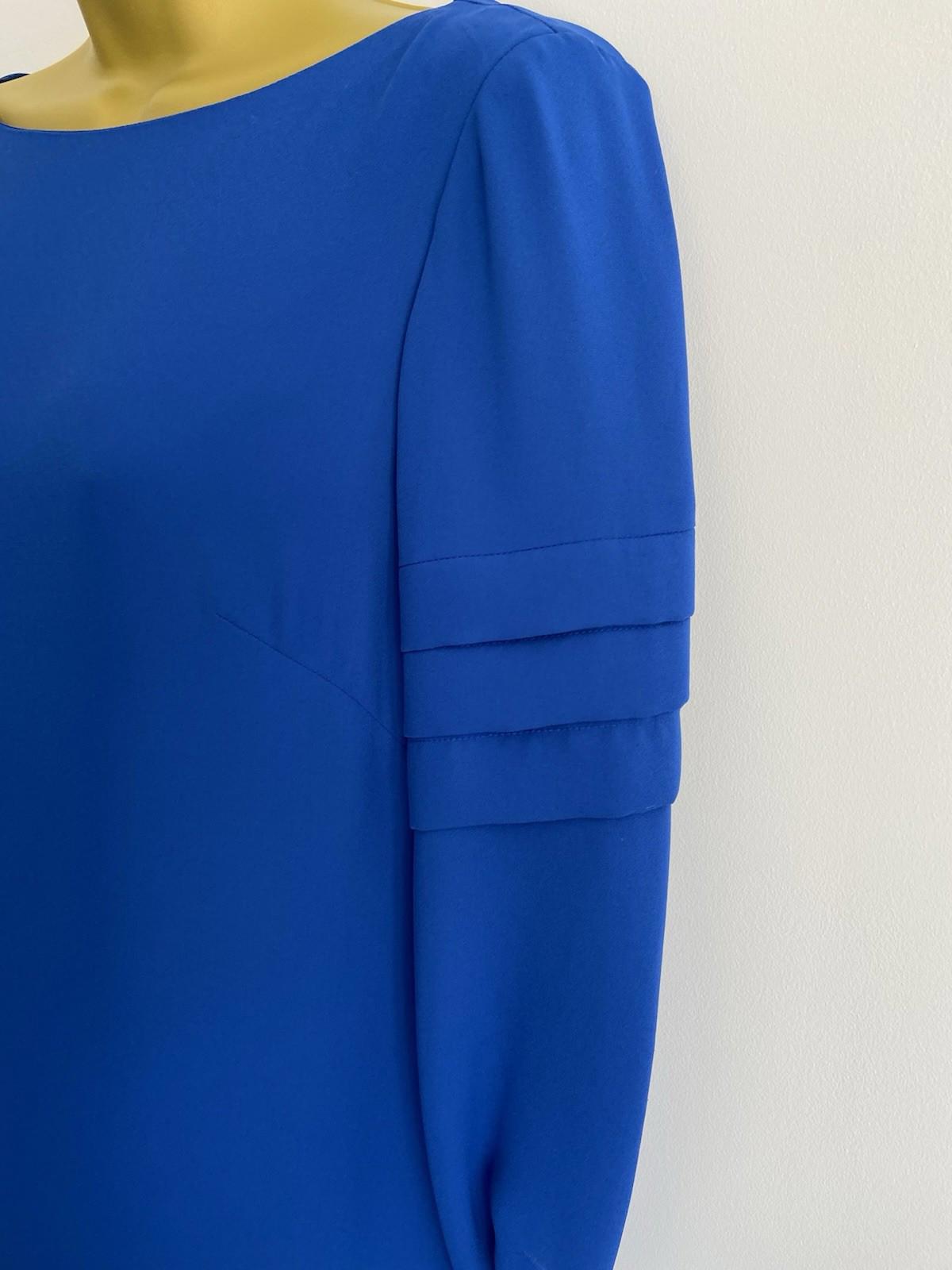 Vince Camuto Royal Blue Shift Dress – Size 6 (Generous Fit)