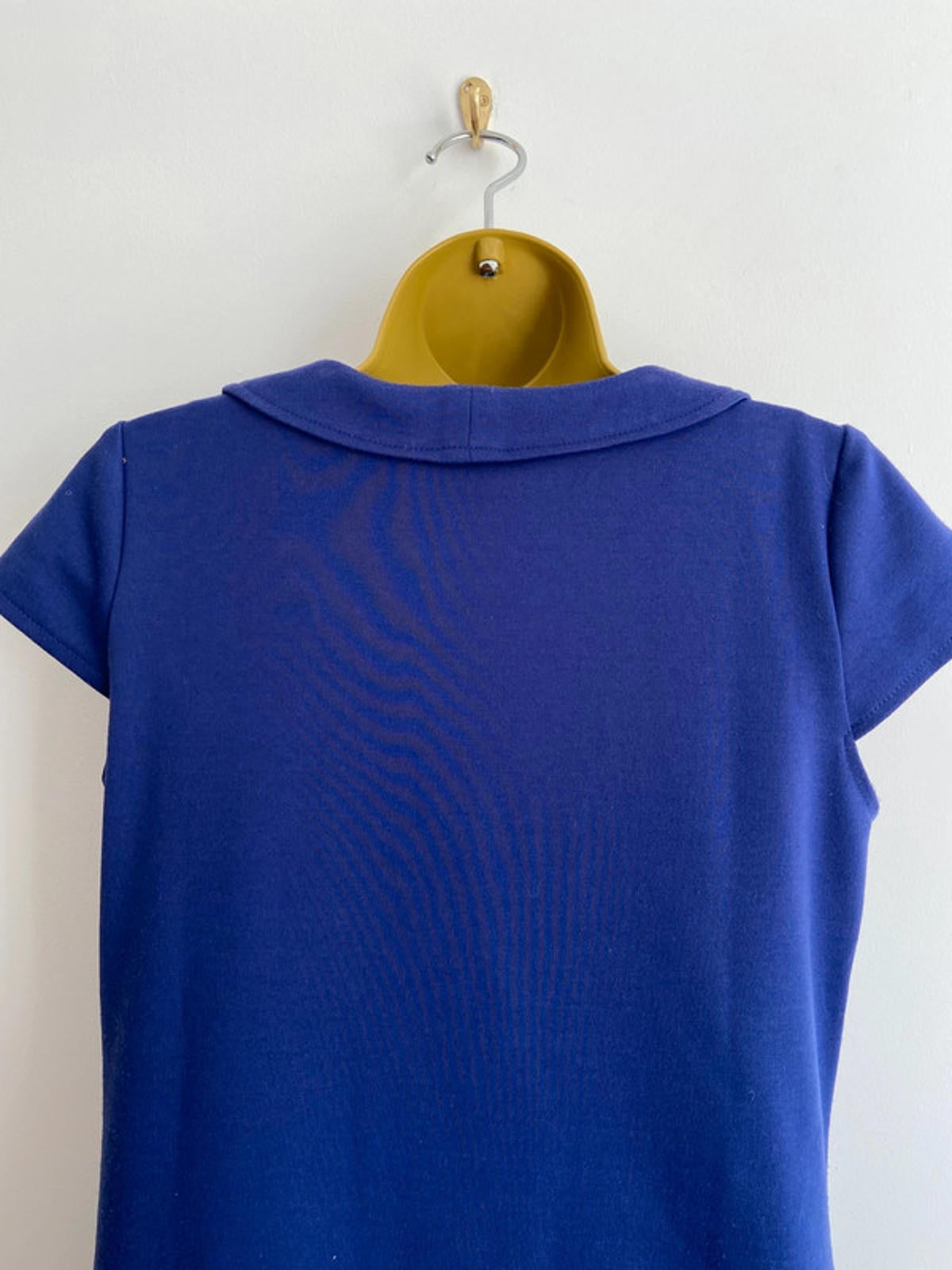 Papaya Size 10 Ladies Dress – Short Sleeve with Oversized Collar, Pre-Loved