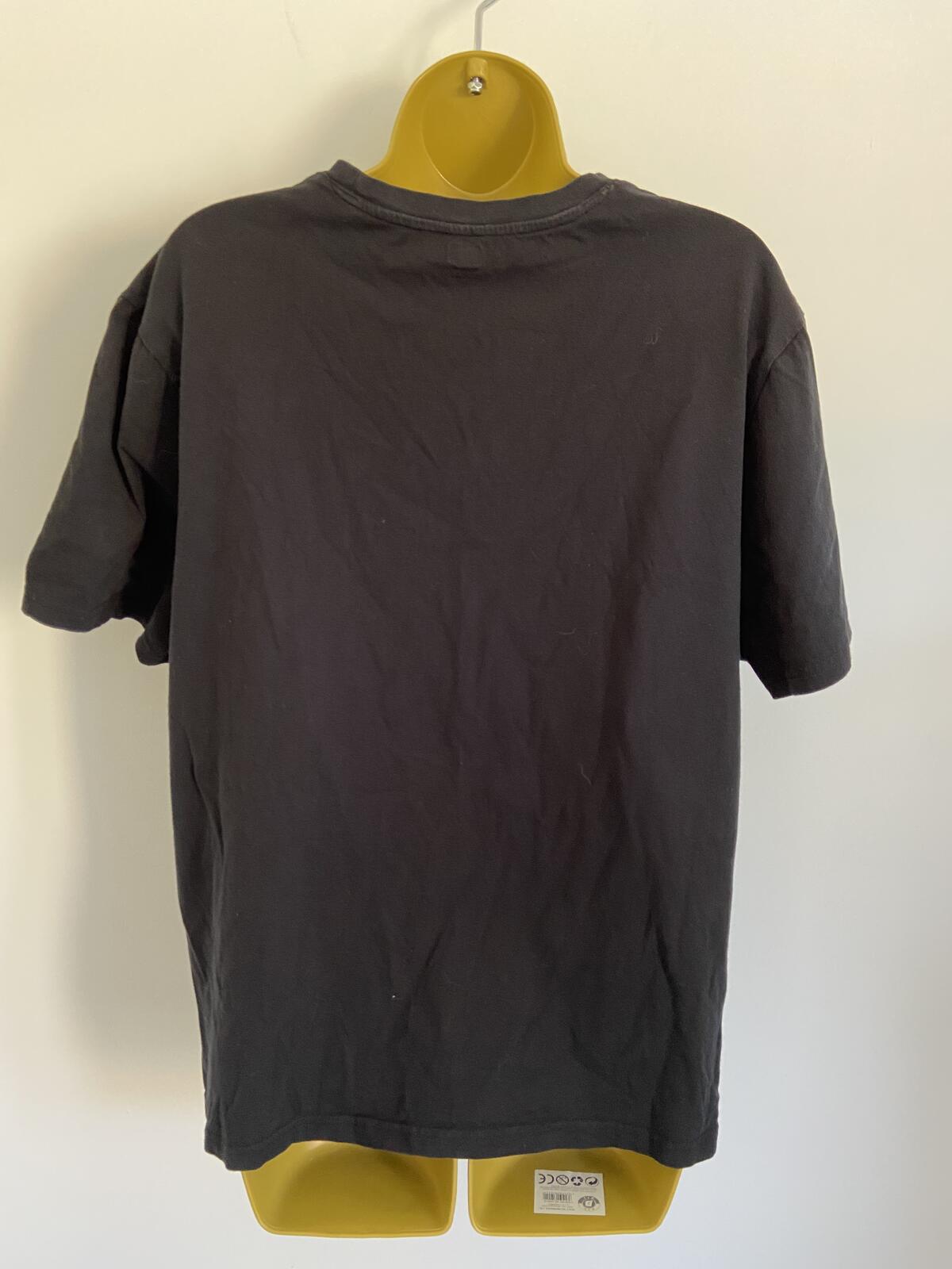 F&F Women’s Black 100% Cotton Short Sleeve Crew Neck T-Shirt Size XL