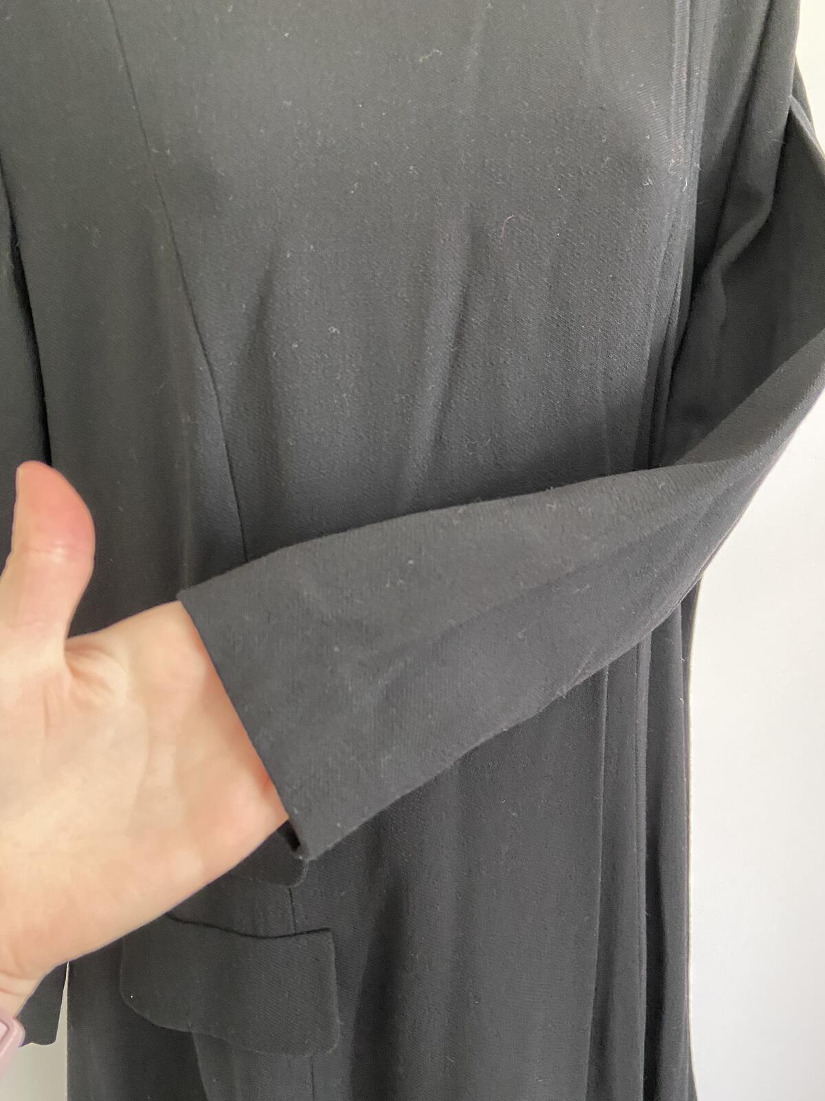 Antonette Franz Haushofer Black Long Sleeve Occasion Dress Size 14