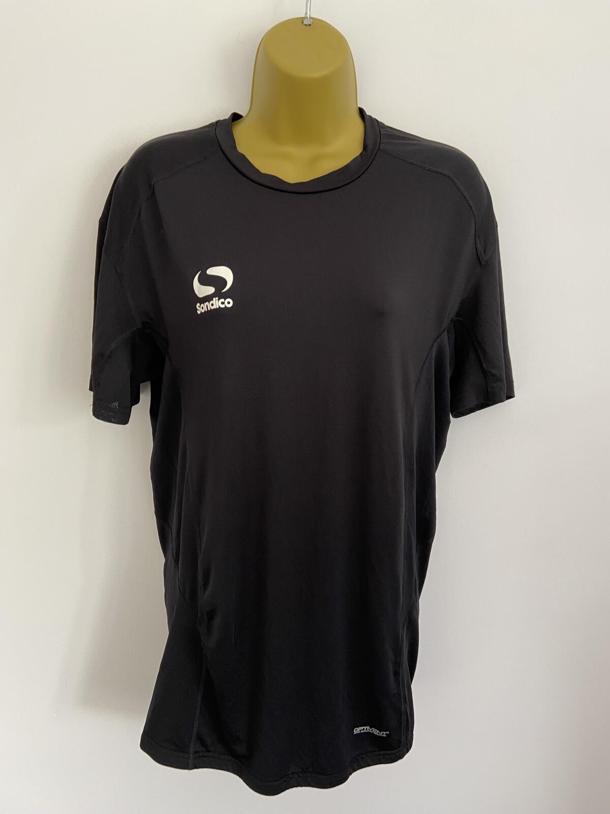 Sondico Black Optivent Active Sportswear T-Shirt - Size 2XL