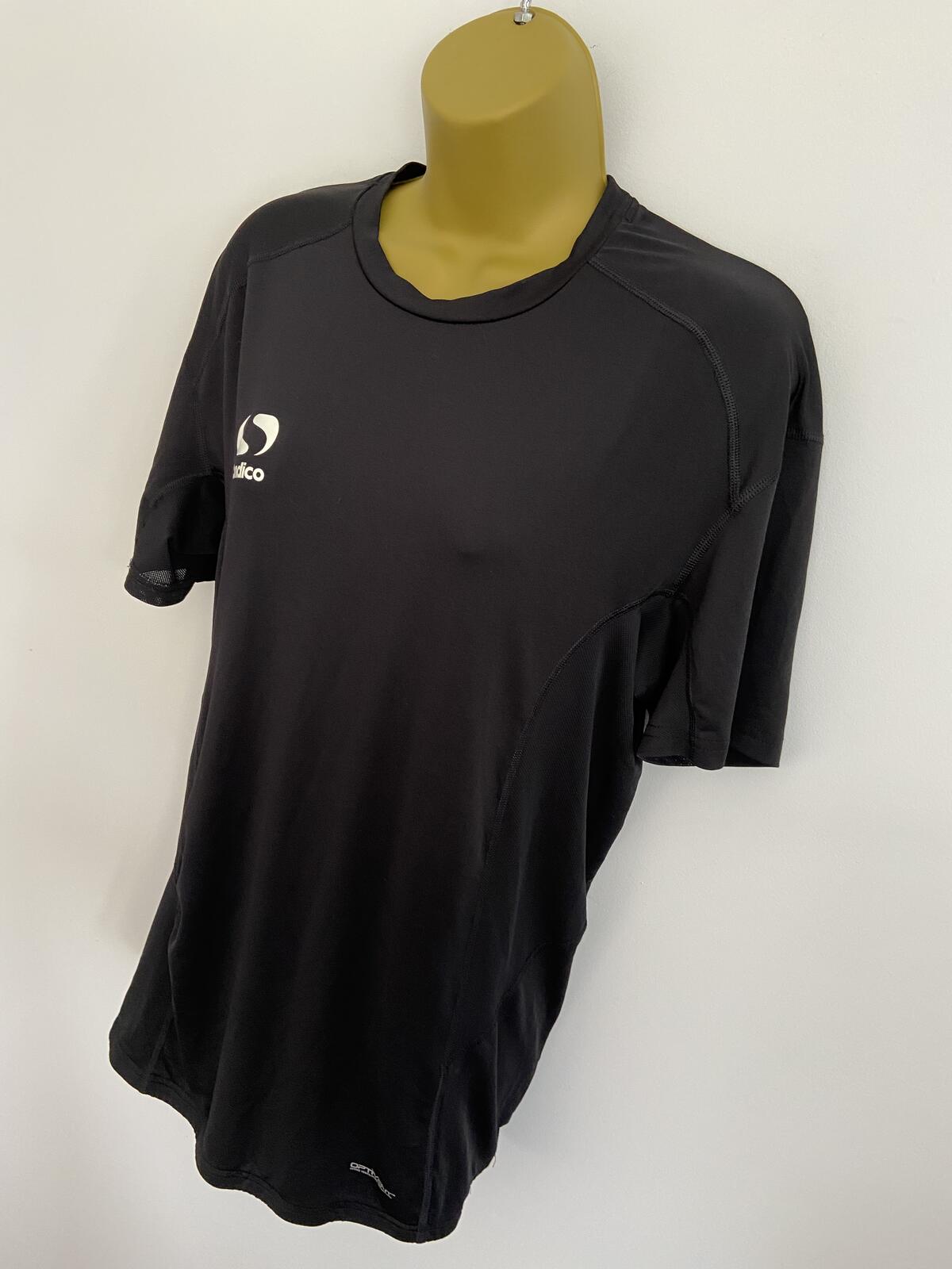 Sondico Black Optivent Active Sportswear T-Shirt - Size 2XL