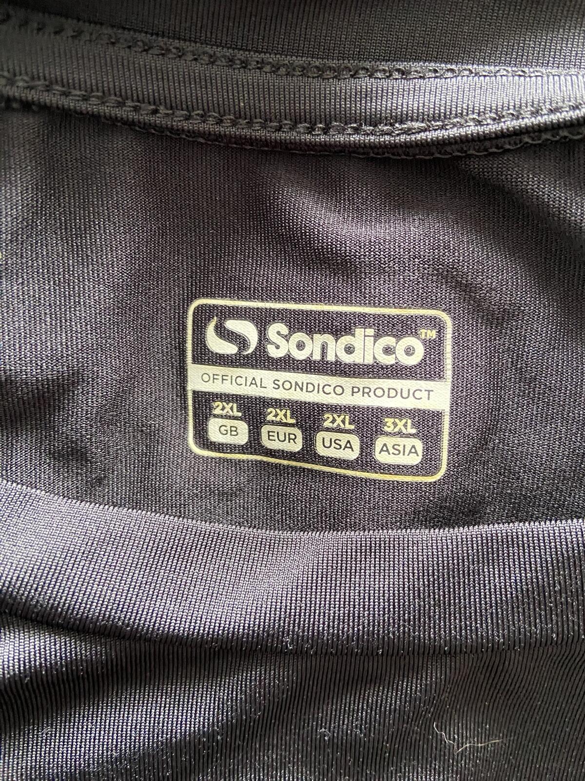 Sondico Black Optivent Active Sportswear T-Shirt - Size 2XL