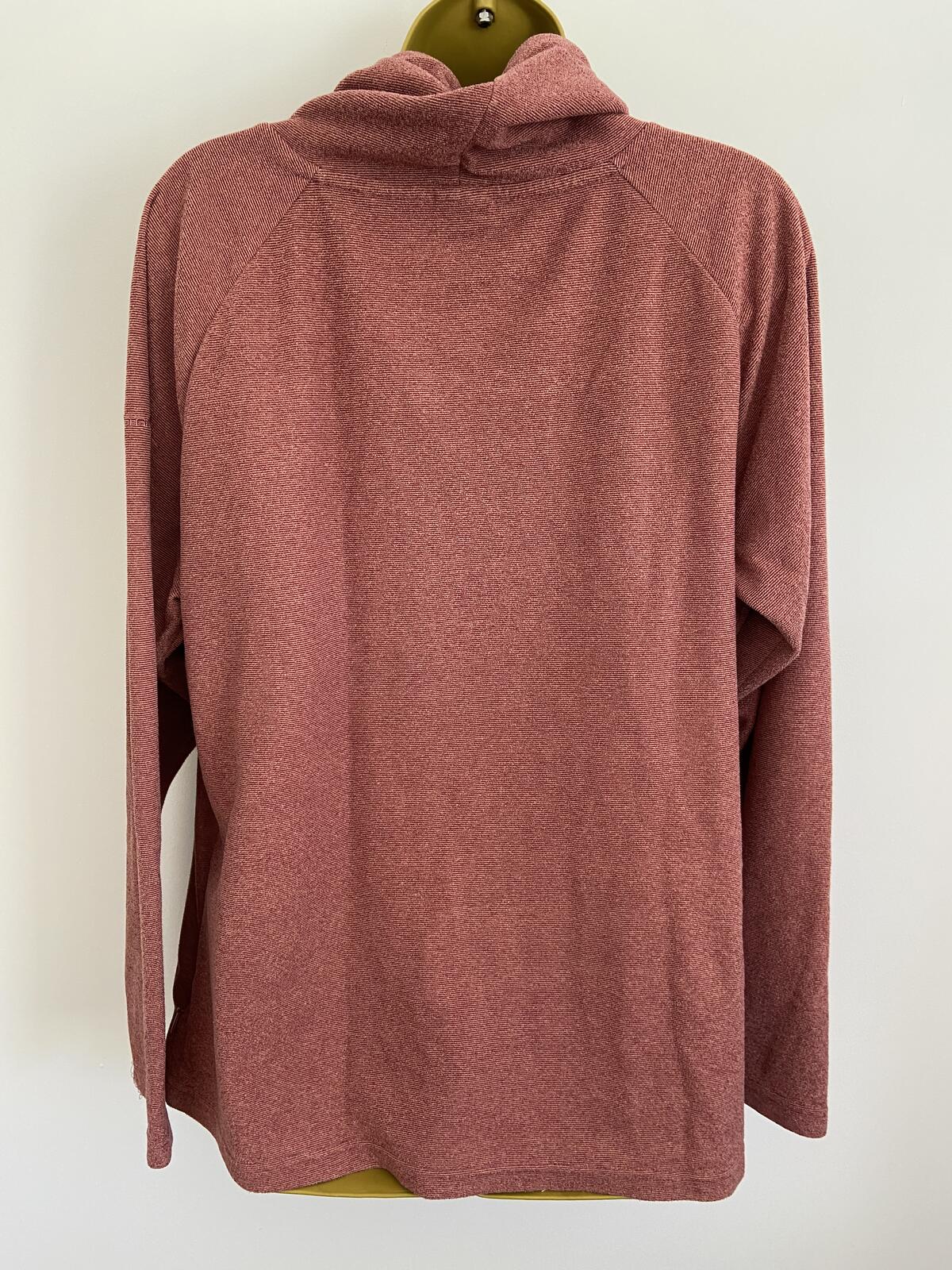 Trespass Red Cowl Neck Lightweight Jumper - Size XL (UK 16)