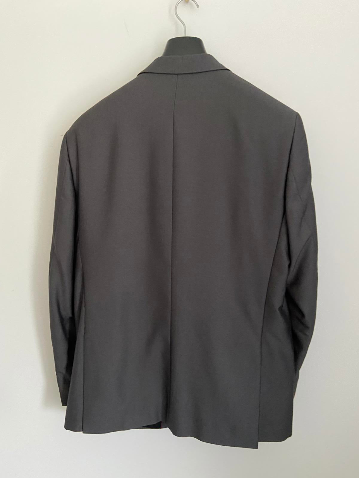Macson Men’s 2pc Grey Suit Blazer 46" Chest Trousers 34" Waist Smart Formal