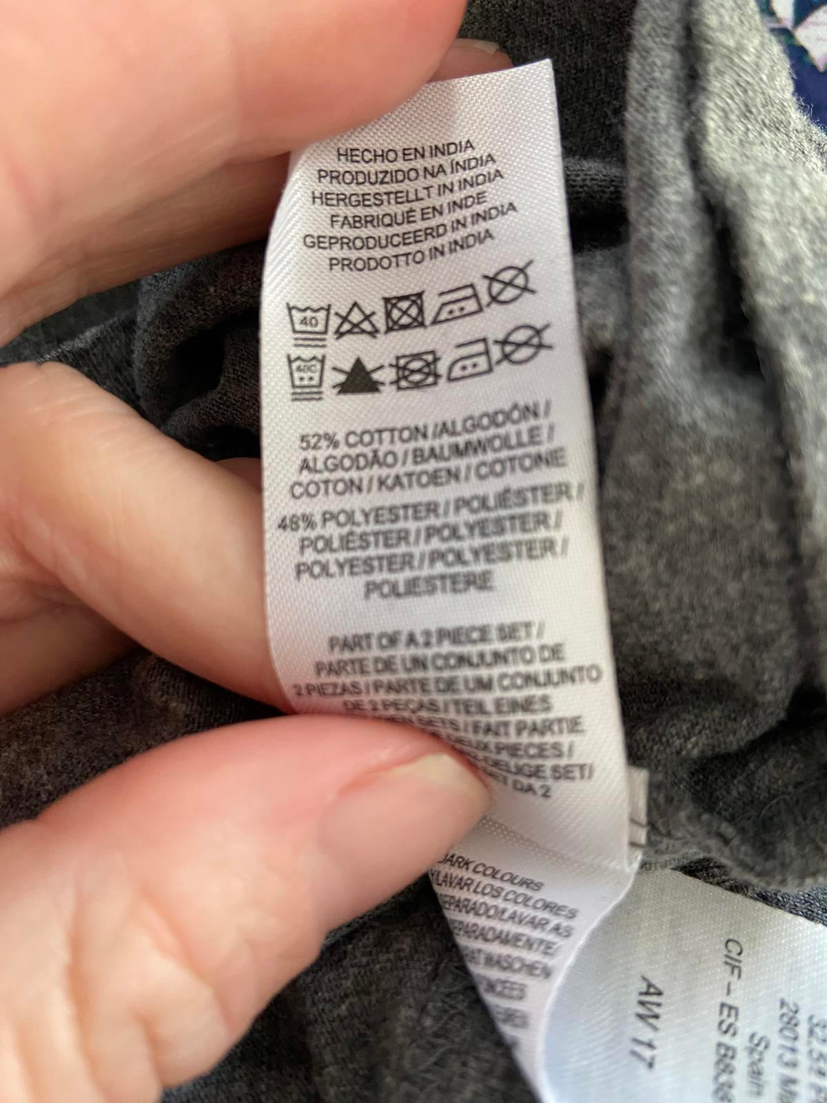 Size 10-12 M Grey Express Your Elf Christmas Vest Top Slogan Tank Sleeveless