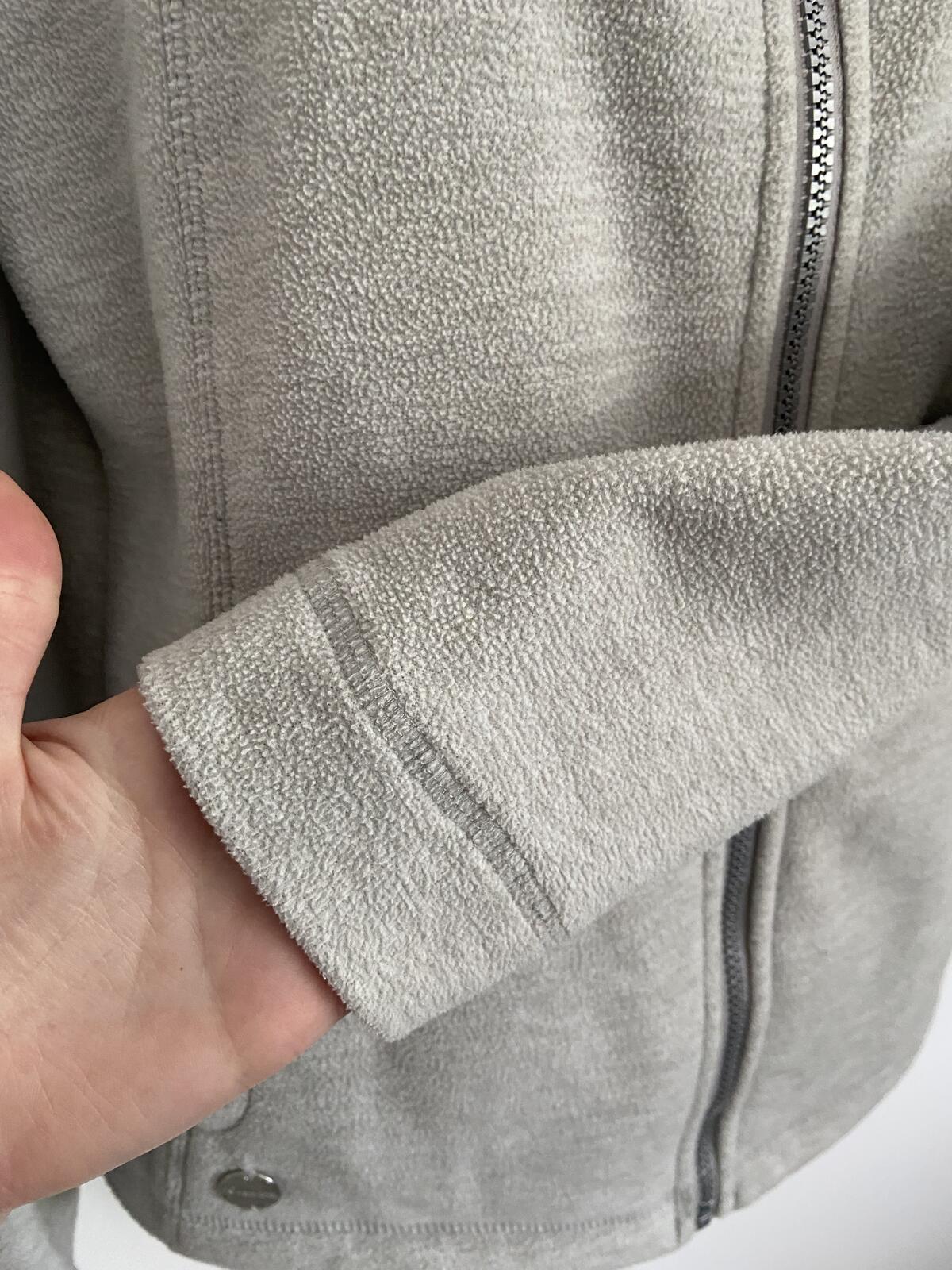 Regatta Grey Full-Zip Fleece Jacket - Size 12