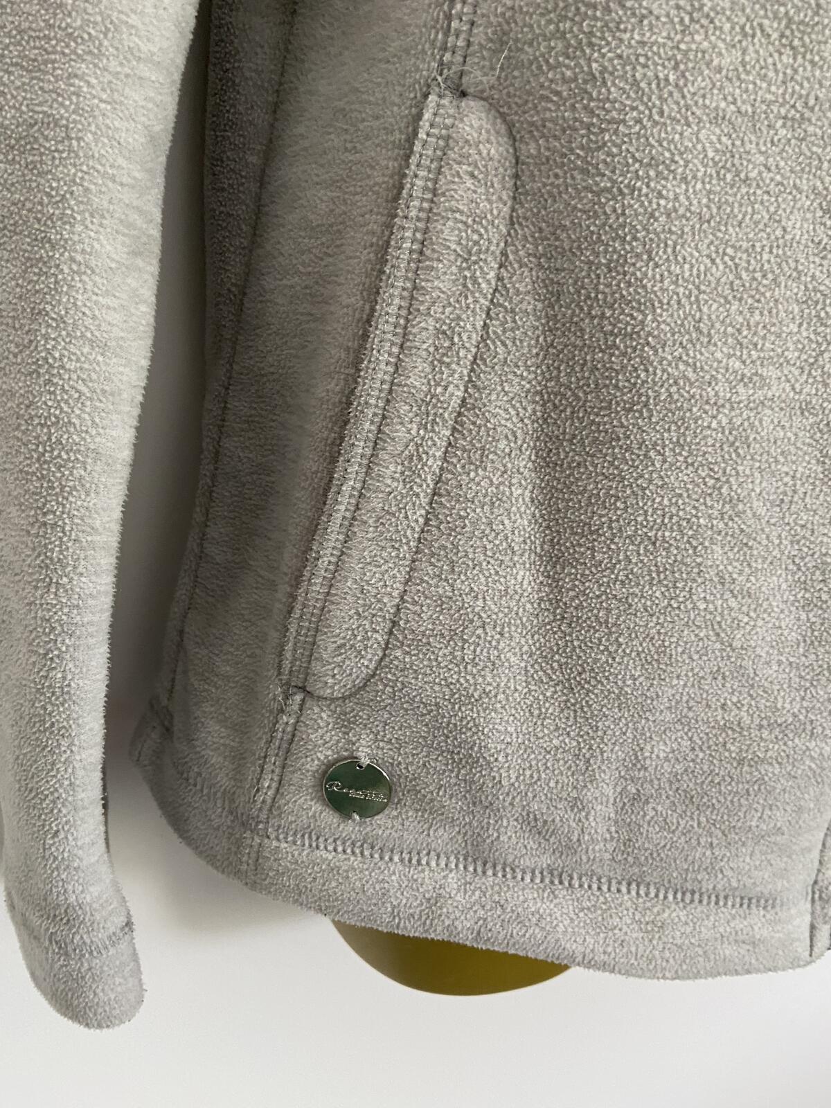 Regatta Grey Full-Zip Fleece Jacket - Size 12