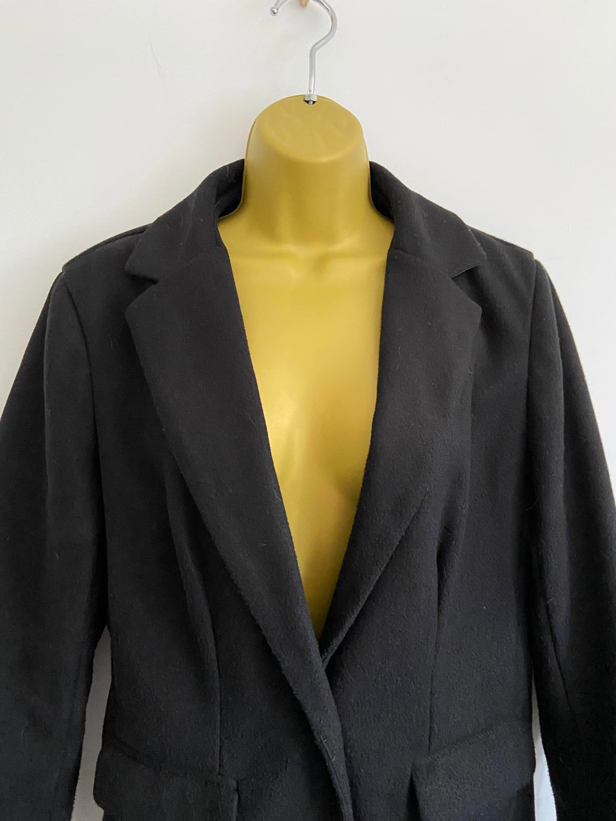 SHEIN Black Blazer Jacket - Fully Lined, Pockets, Size Large (L)