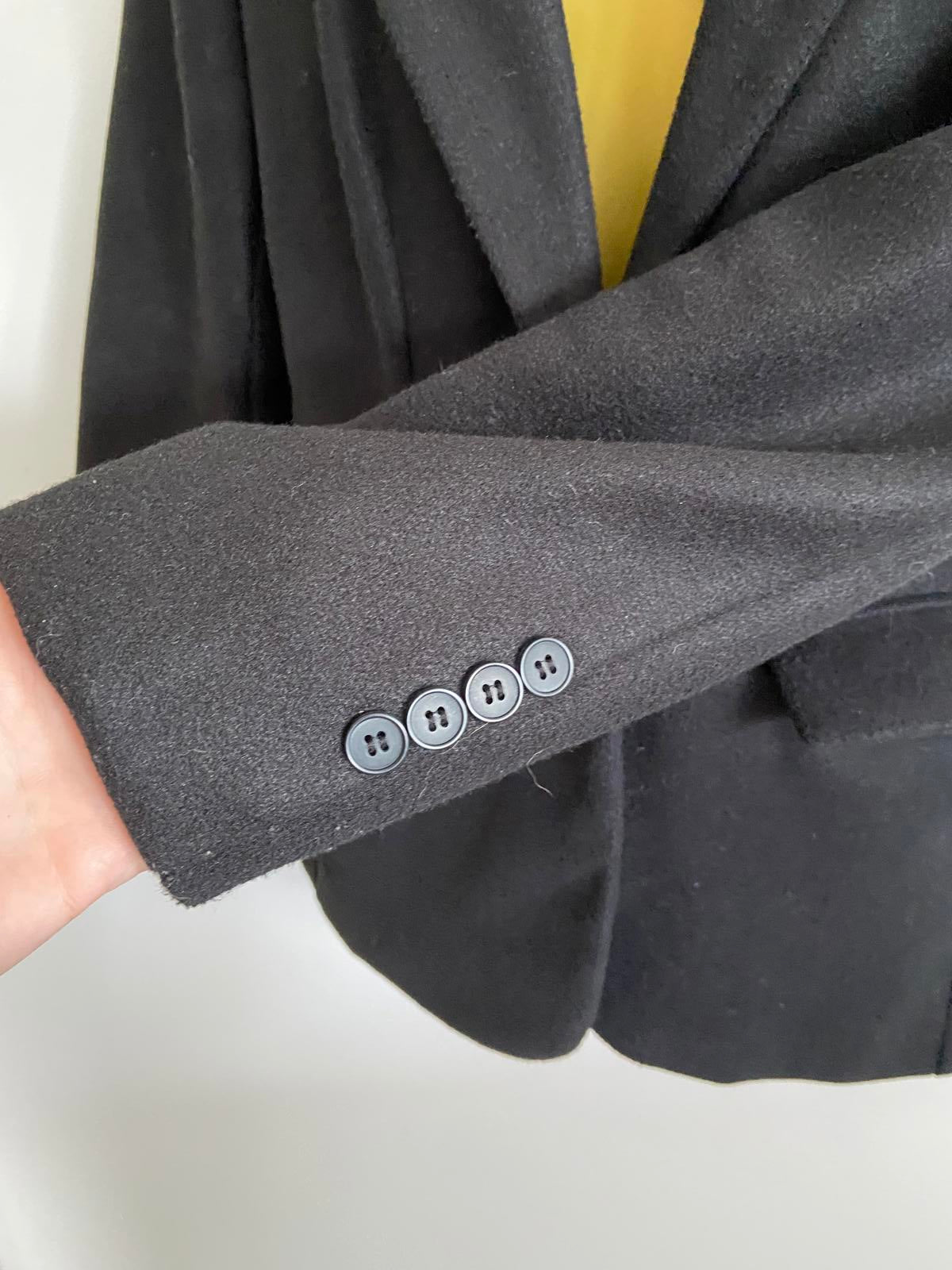SHEIN Black Blazer Jacket - Fully Lined, Pockets, Size Large (L)