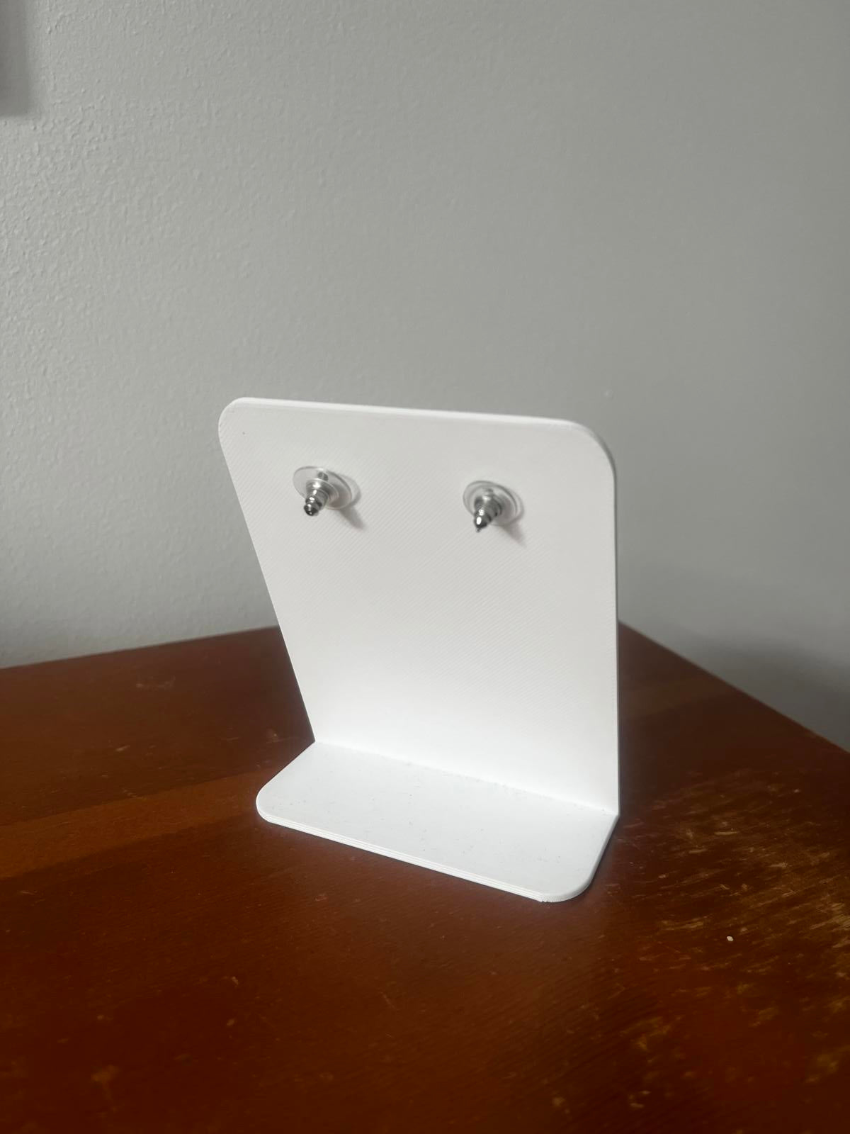 Bar-shaped Earrings with Stones