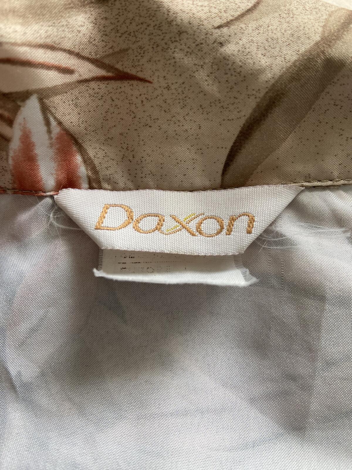 Daxon Gold Floral Long Sleeve Button-Down Shirt - Size 12