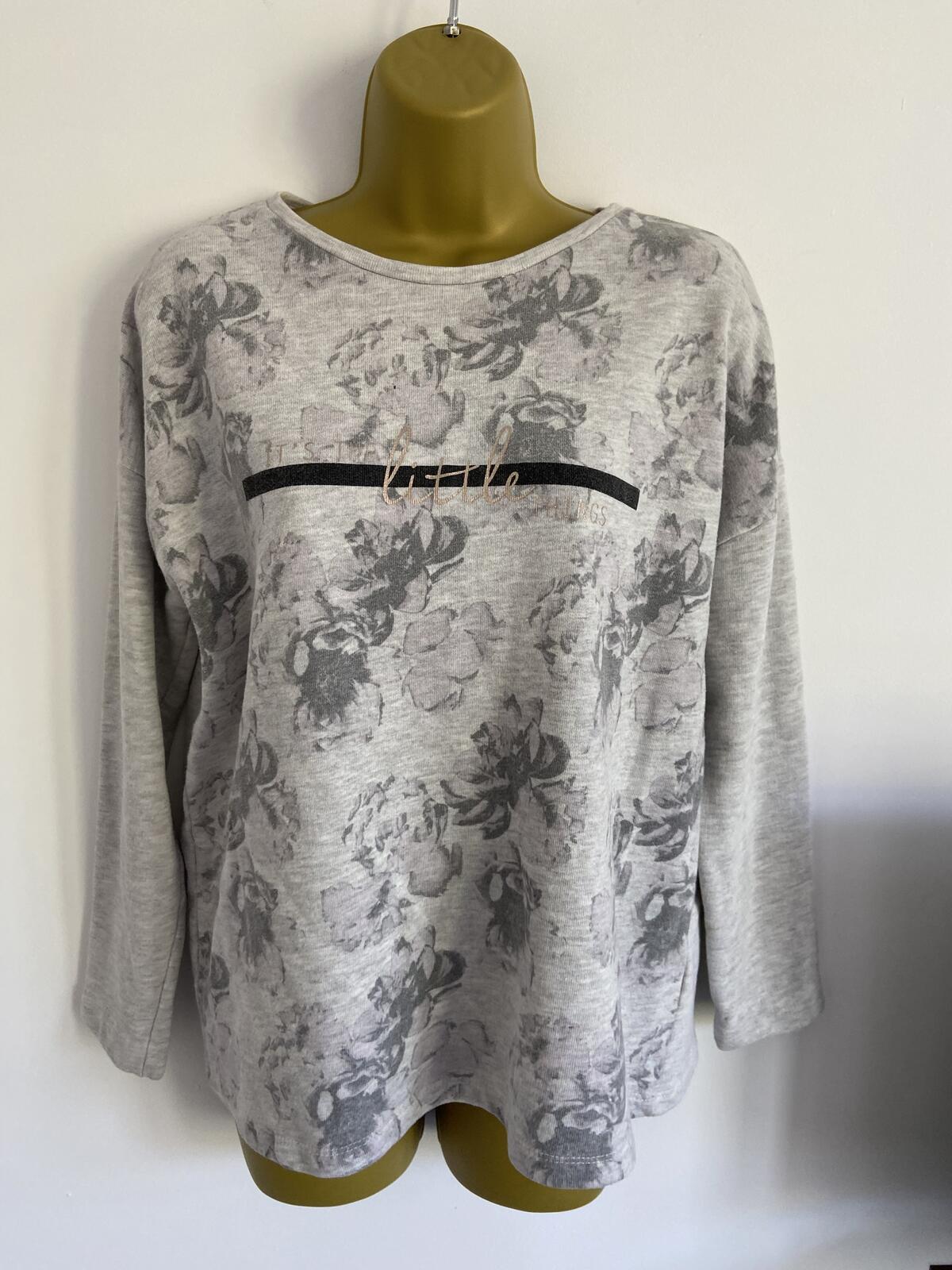 Peacocks Pink "It's the Little Things" Rose Jumper - Size 14