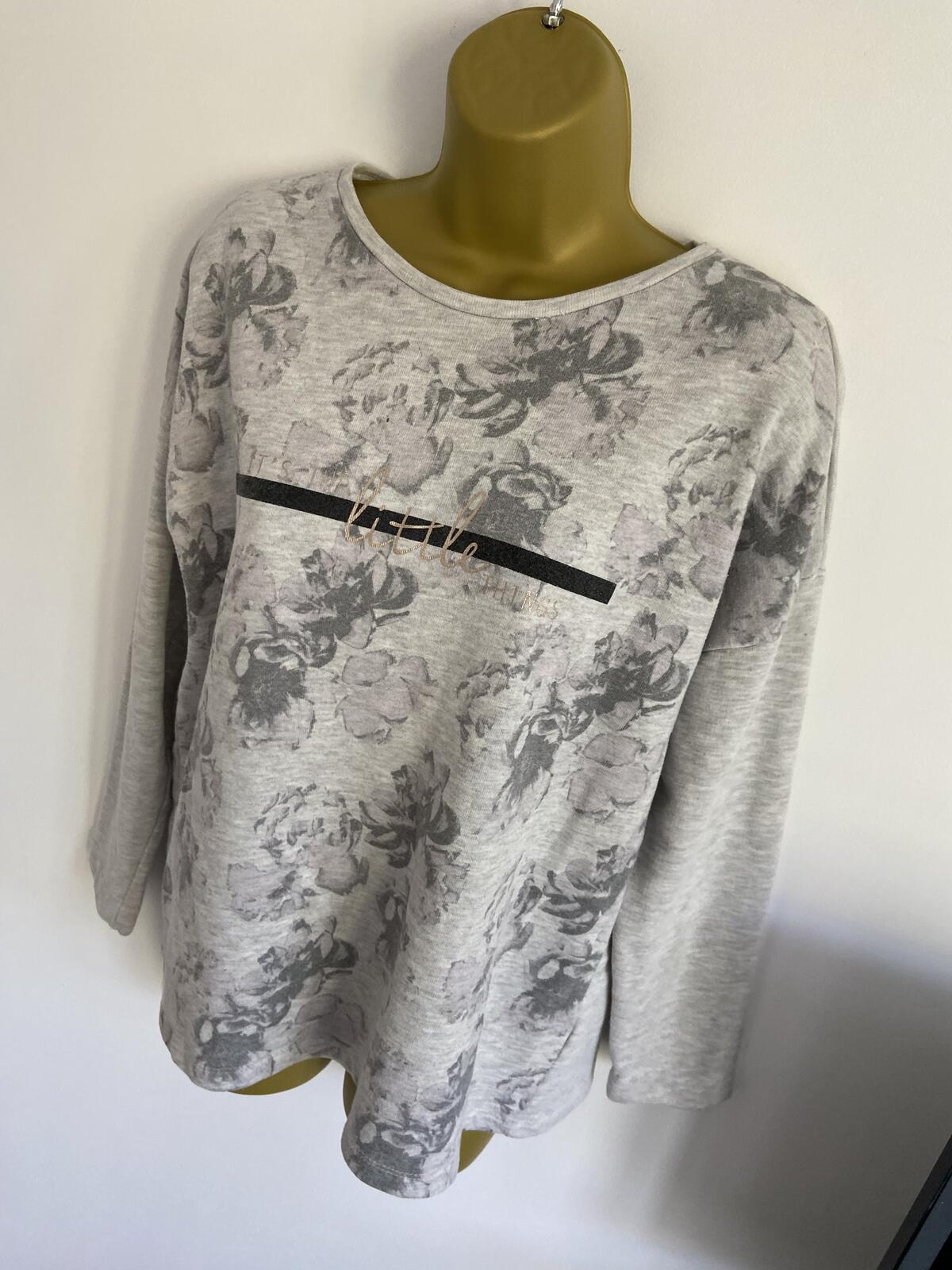 Peacocks Pink "It's the Little Things" Rose Jumper - Size 14