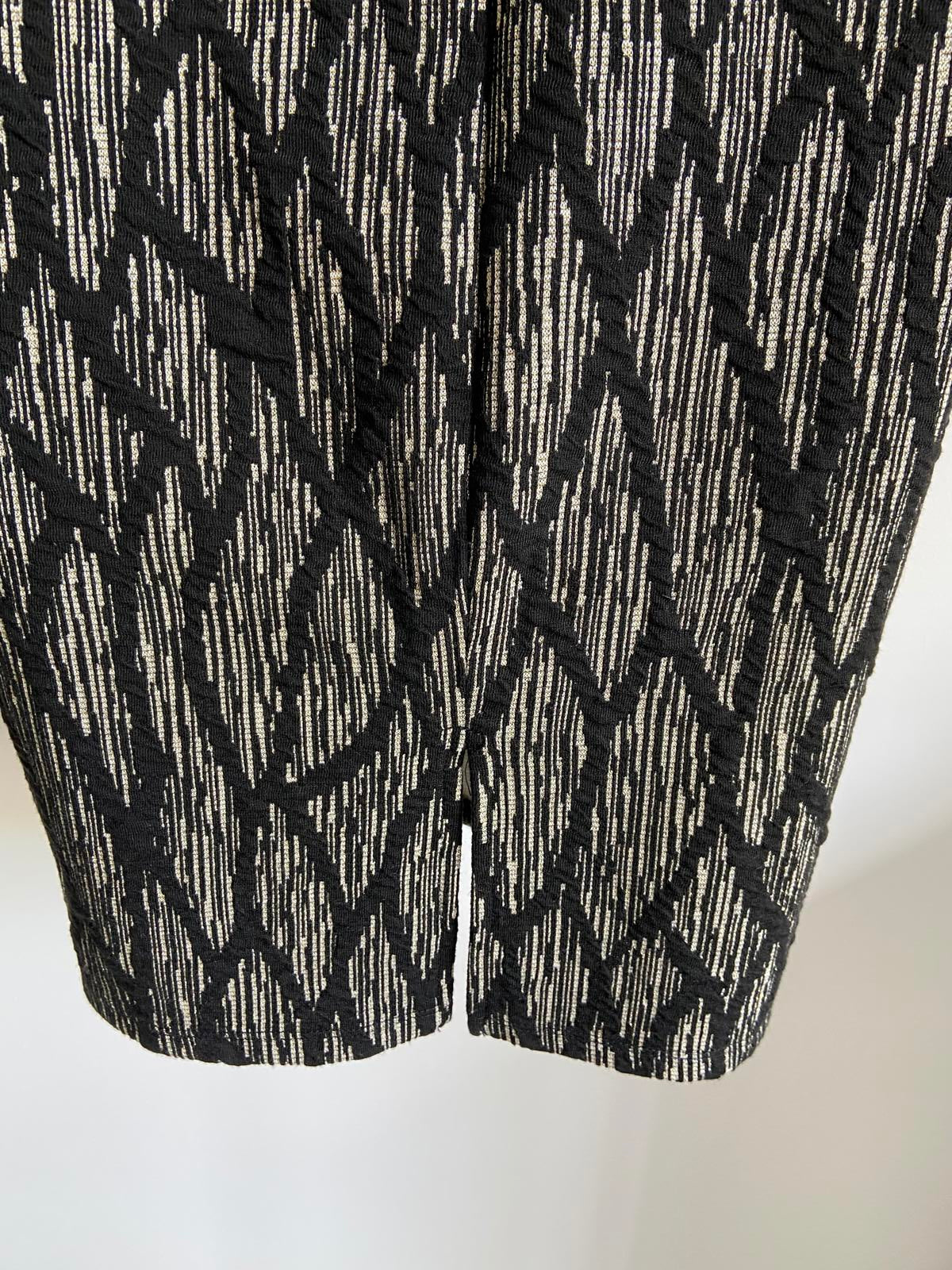 Florence & Fred (F&F) Size 6 Black & Gold Dress