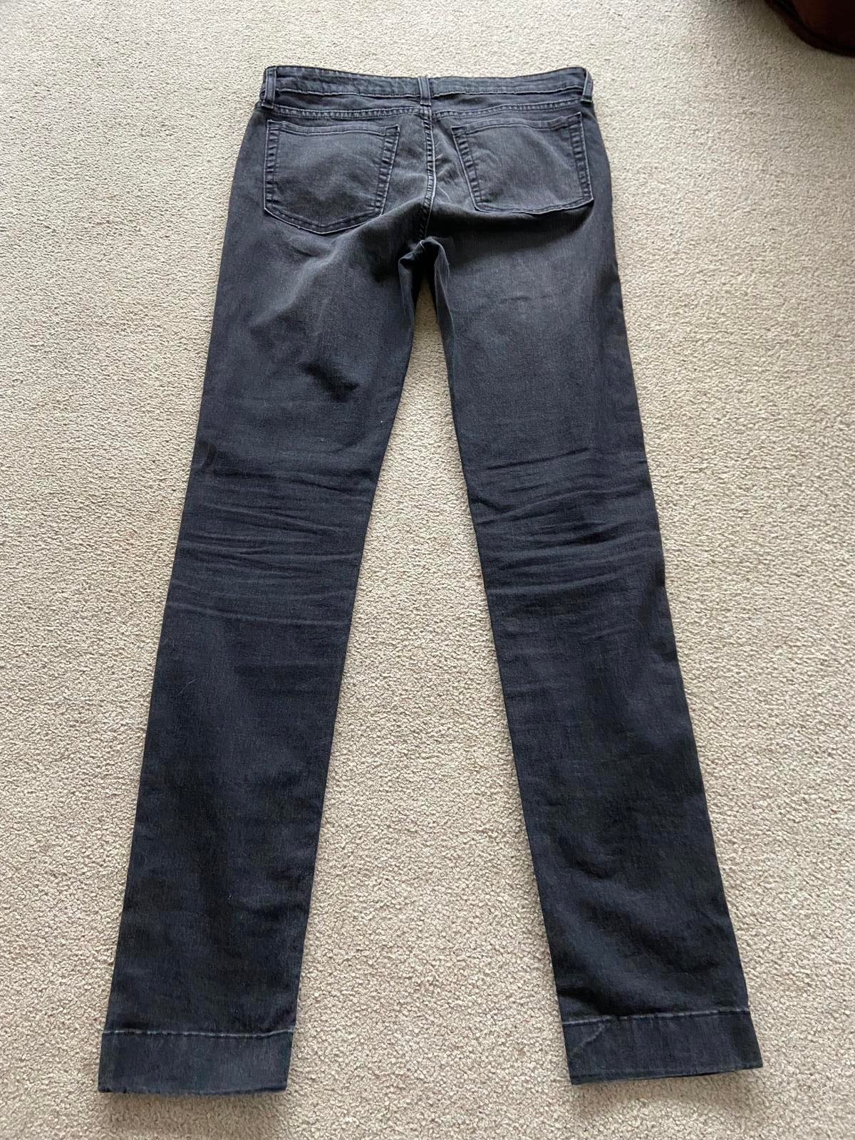 Gap Black Denim Jeans - Cotton Blend, UK Size 10