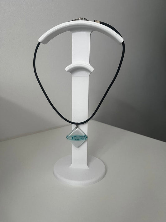 Coastal Resin Pendant Necklace