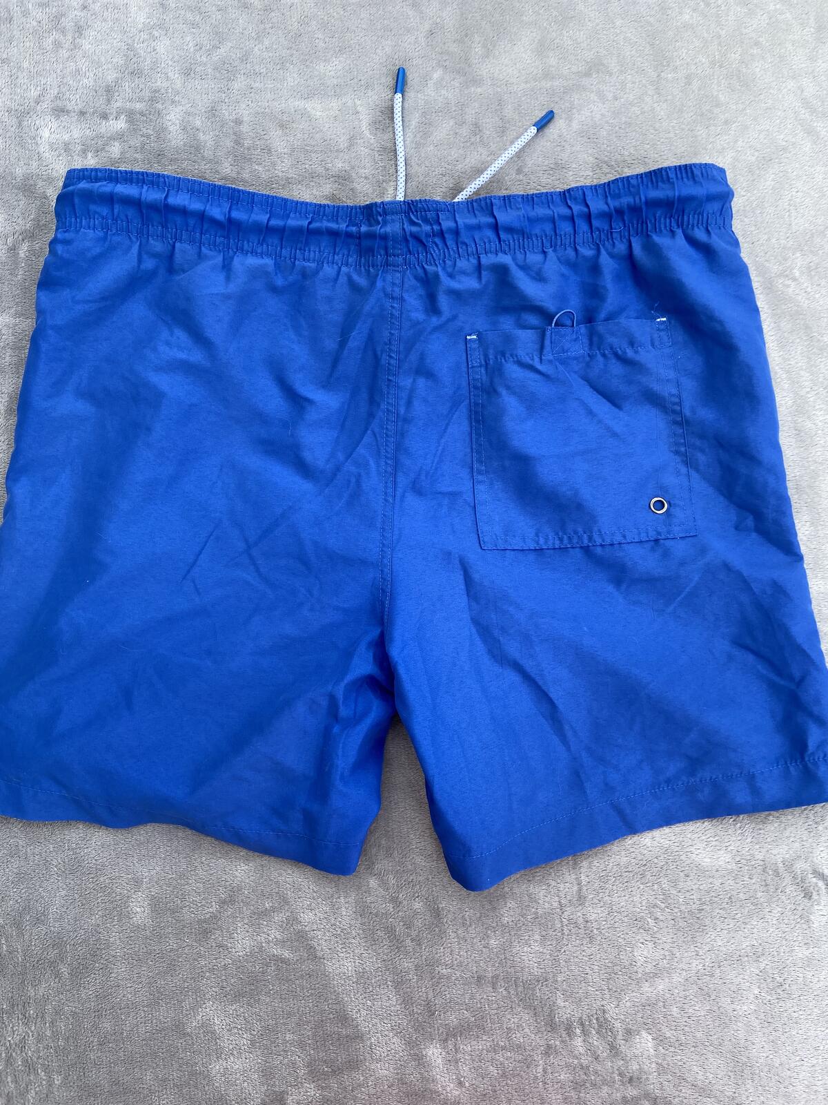Peacocks Men's Royal Blue Swim Shorts Trunks Lined Pockets Size M