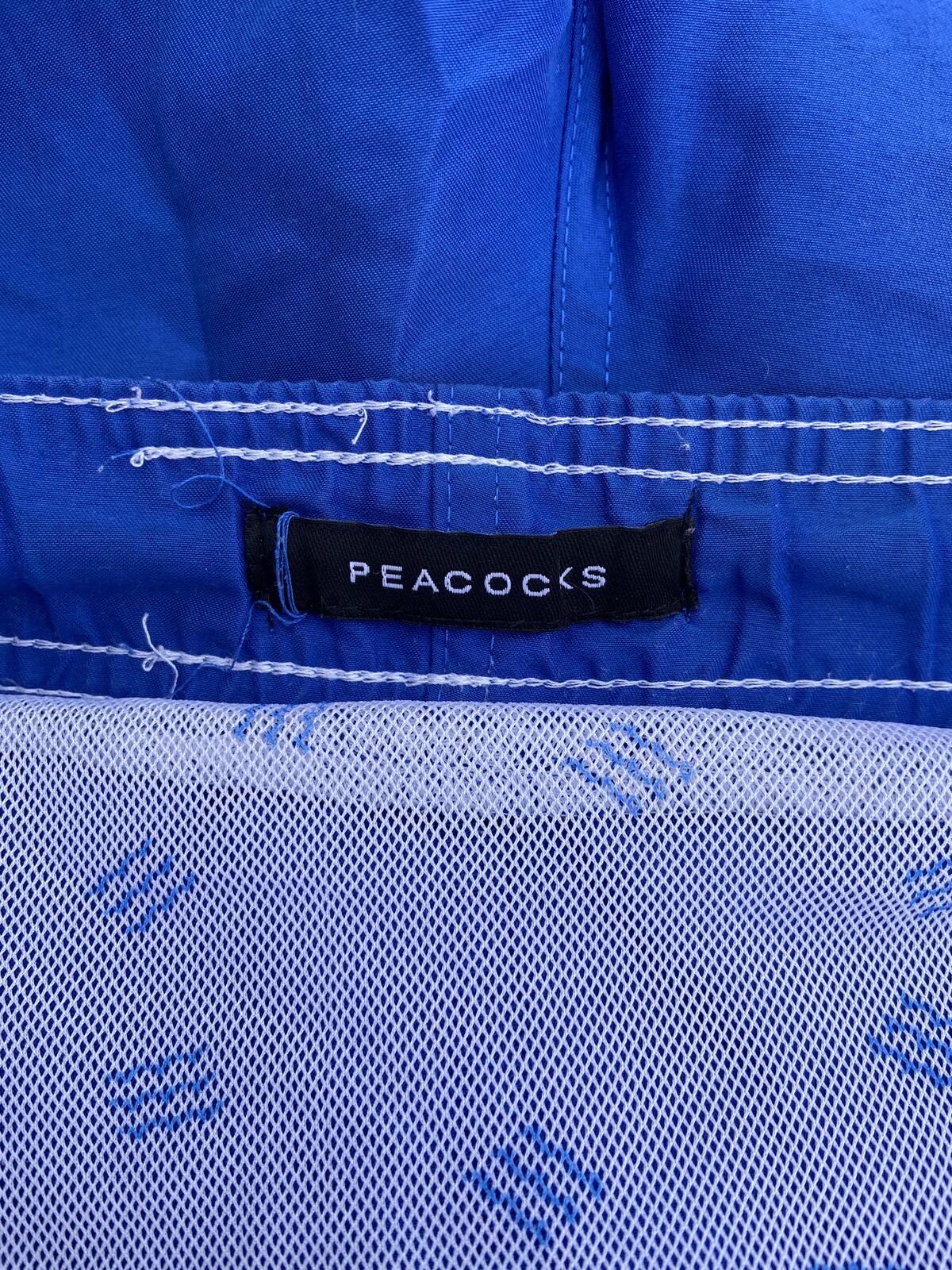 Peacocks Men's Royal Blue Swim Shorts Trunks Lined Pockets Size M