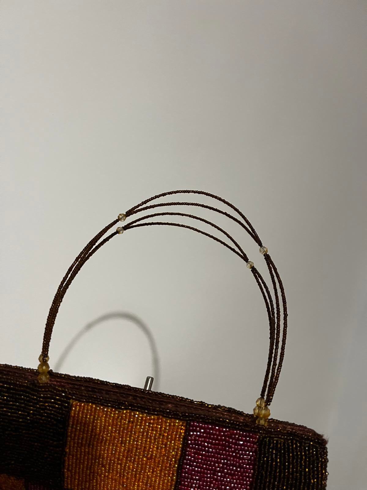 Exquisite Beaded Statement Handbag / Clutch
