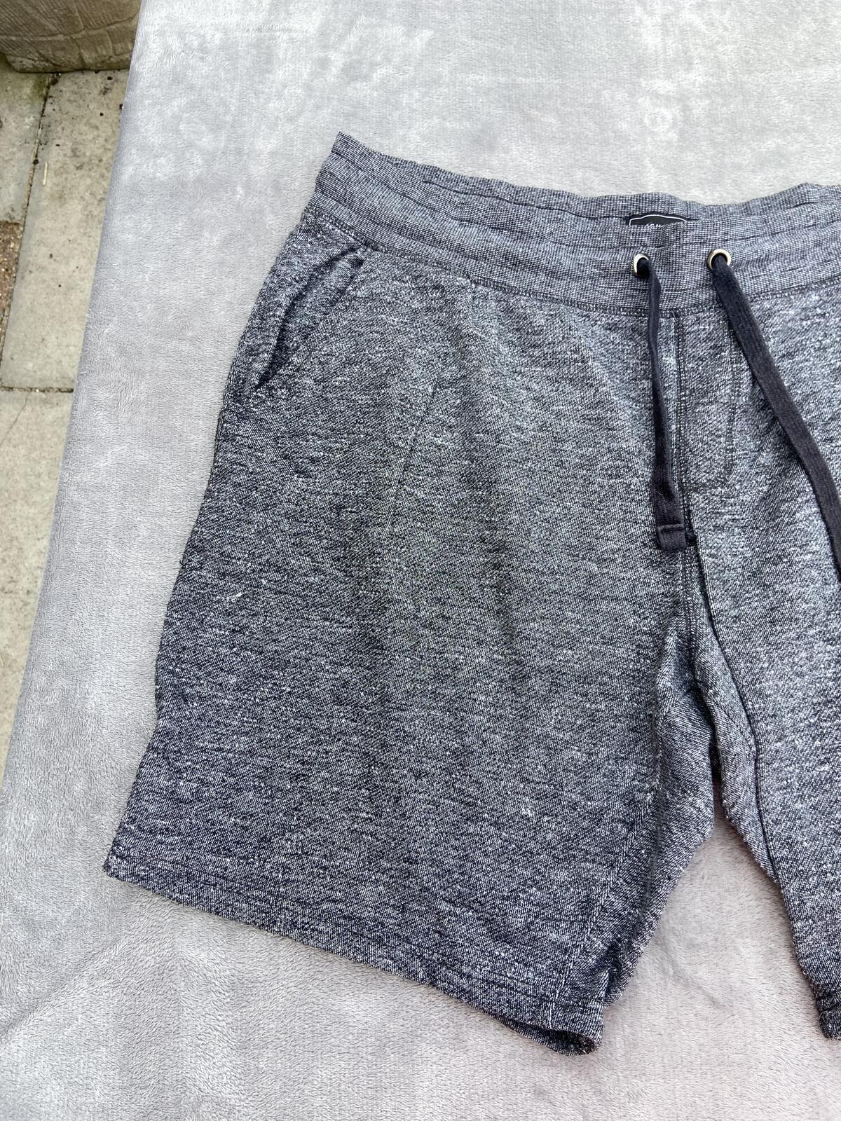 F&F Men’s Grey Jogger Shorts Size XL Elasticated Waist Drawstring Casual
