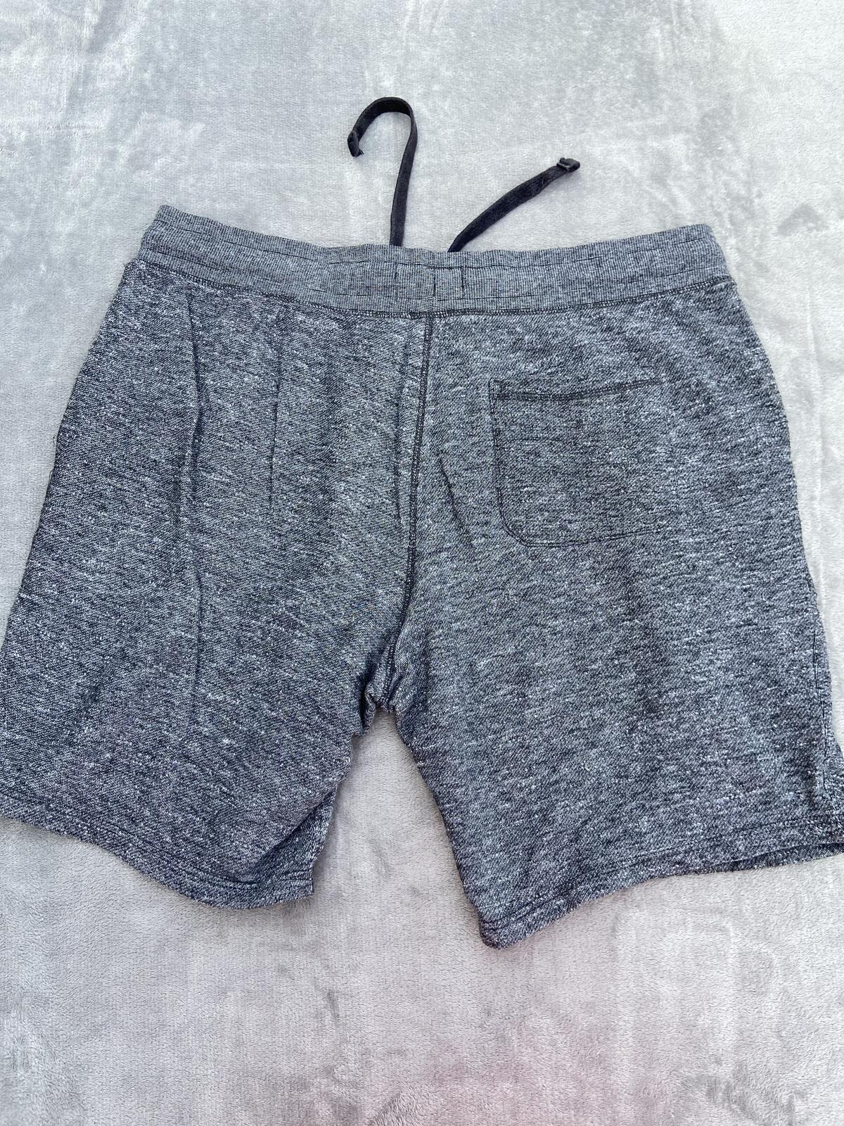 F&F Men’s Grey Jogger Shorts Size XL Elasticated Waist Drawstring Casual