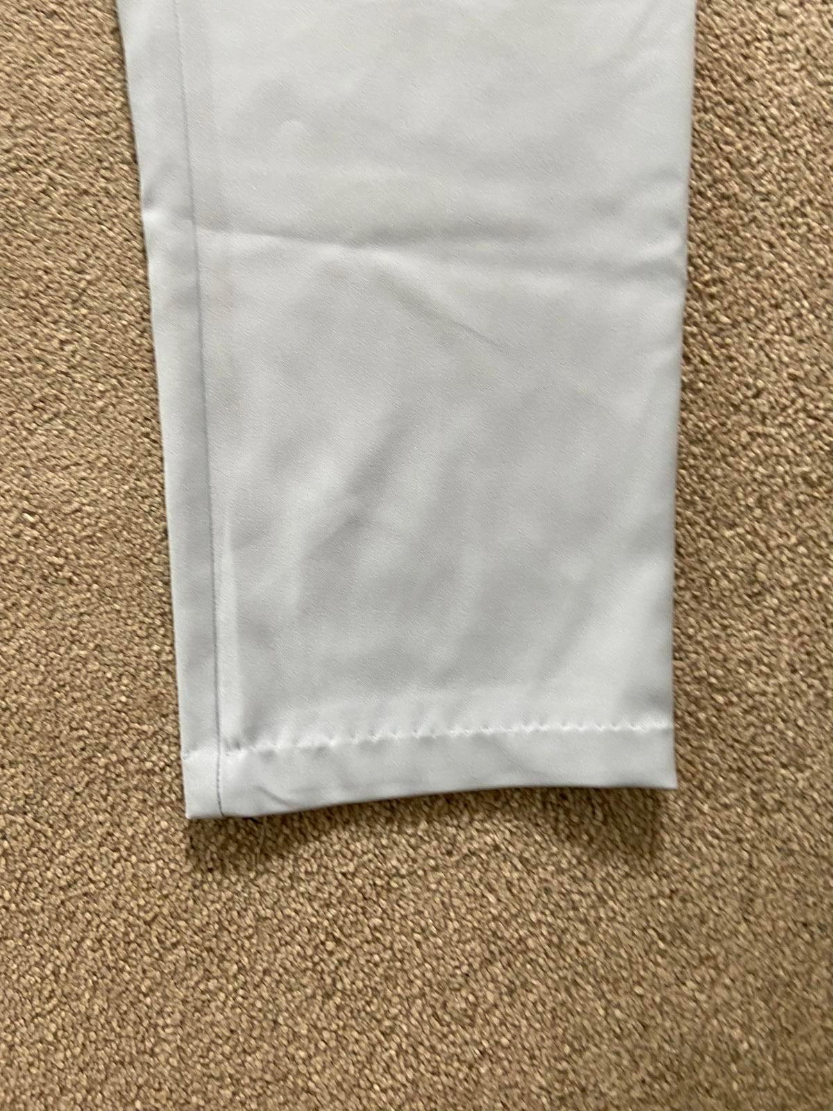 F&F Size 12 Light Blue Trousers Elasticated Waist 62cm Inside Leg