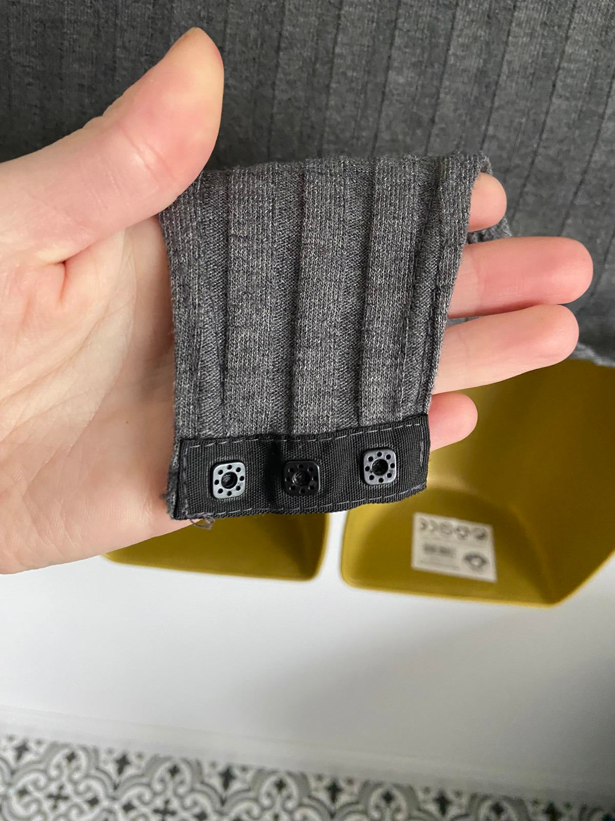 Boohoo Size 8 Grey Lace Up Front Bodysuit Long Sleeve Stretchy Jersey Top