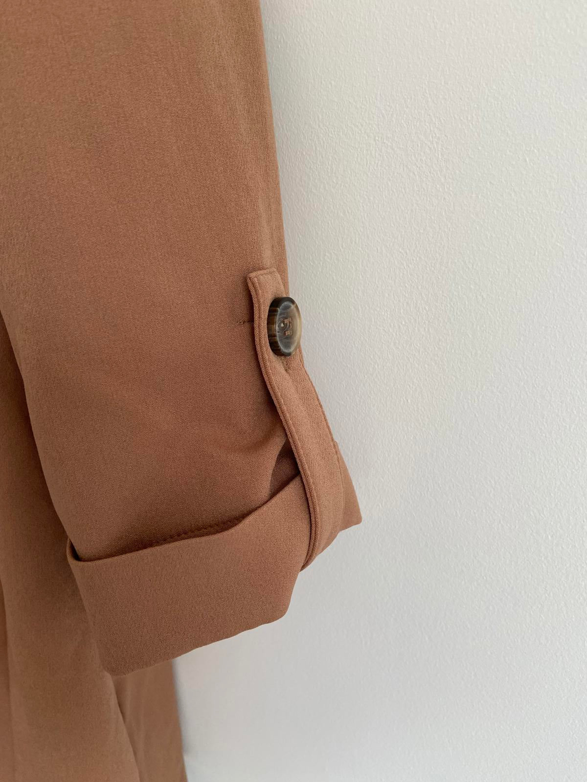 Select Size 14 Light Brown Caramel Blazer Jacket