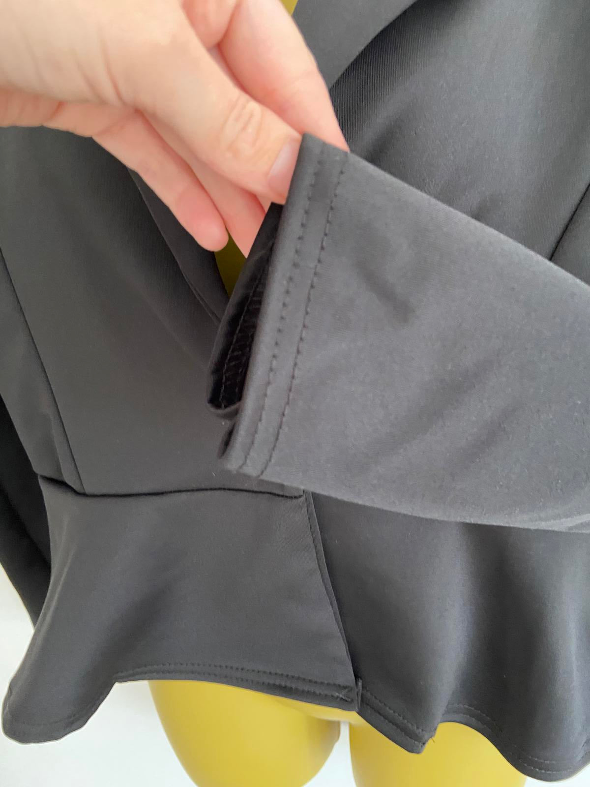 Unbranded Black Peplum Blazer Jacket