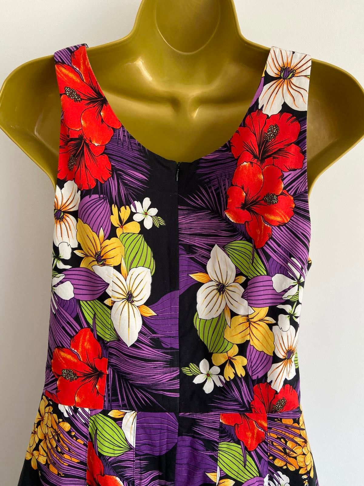 Fever London Size 14 Floral Puff Skirt Dress
