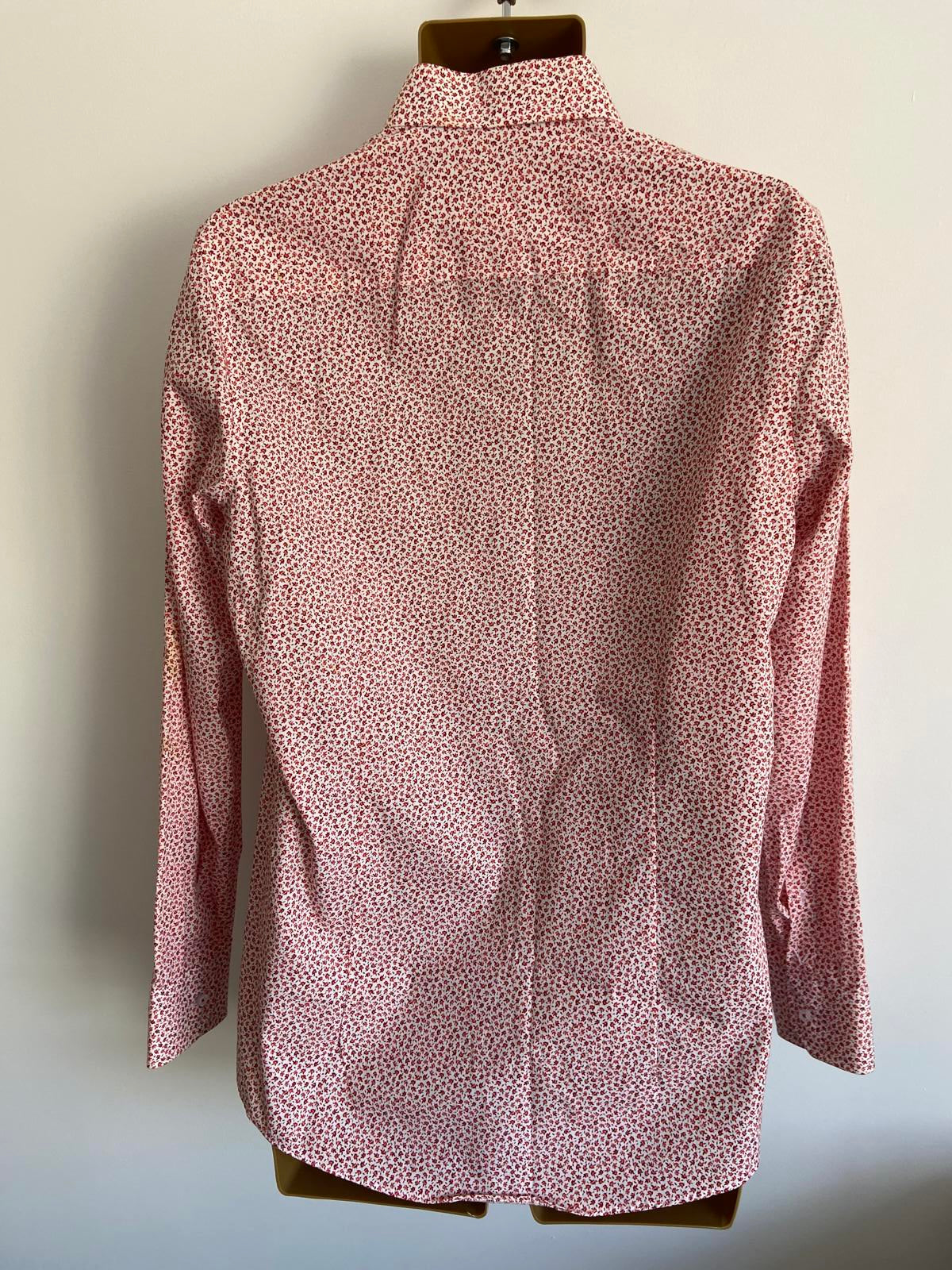 VENTI Modern Fit 15.5" (39) Ditsy Print Men's Shirt
