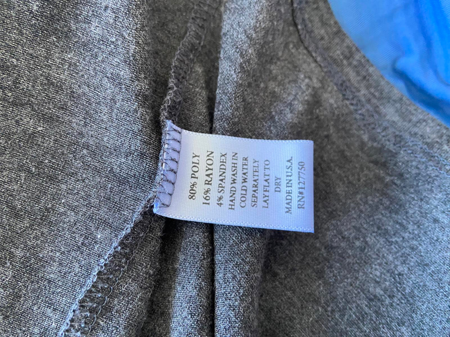 REVOLVER Los Angeles Dark Grey Open Front Cardigan - Small