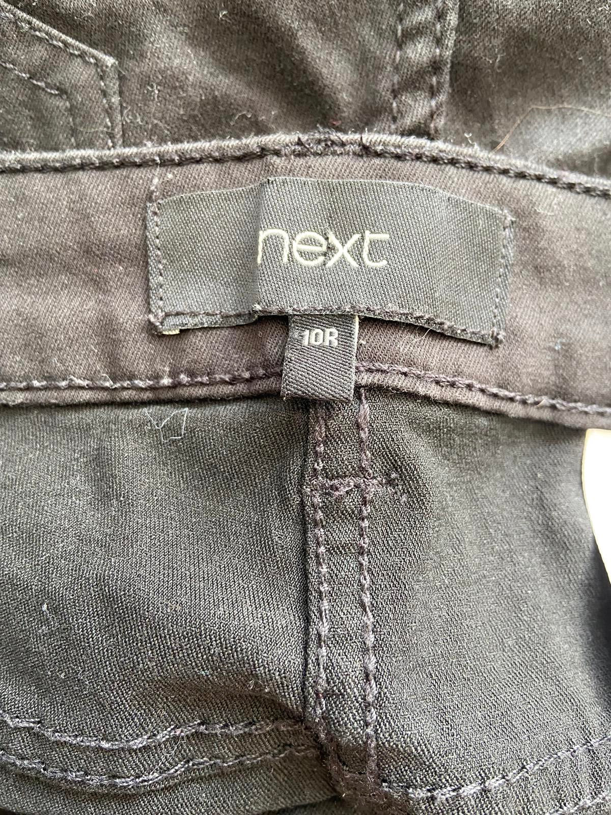 Next Size 10 Black Lightweight Stretch Jeans