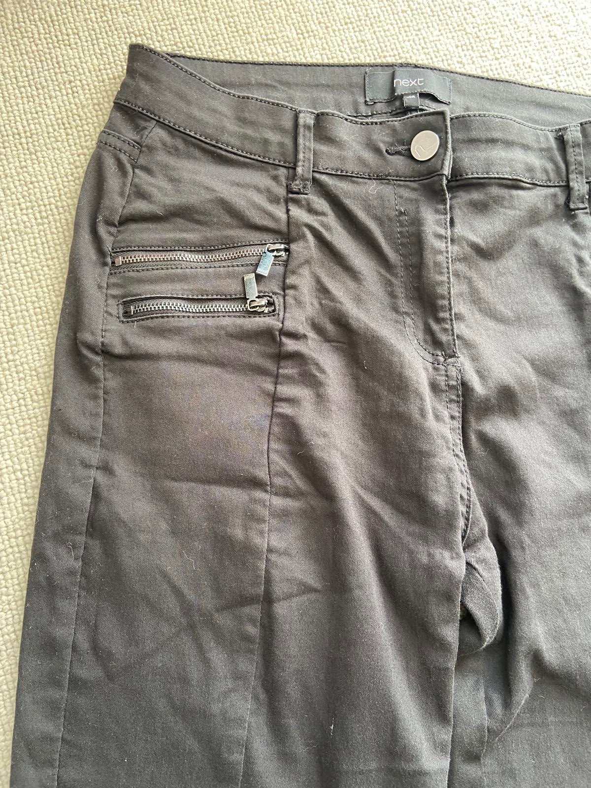Next Size 10 Black Lightweight Stretch Jeans