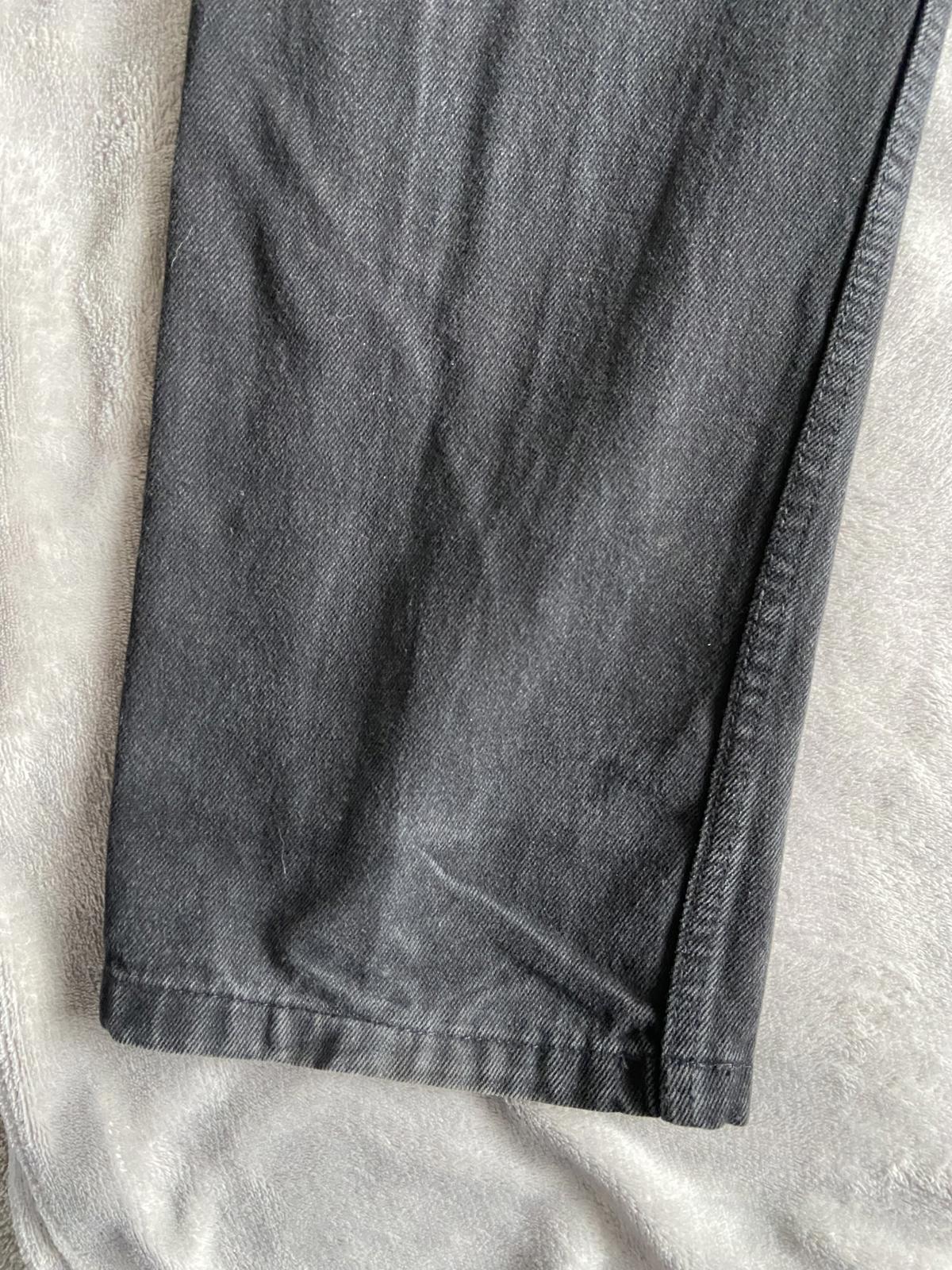 Edge Jeans Men's Size 34W 31L Black Heavyweight 100% Cotton Straight Leg Jeans