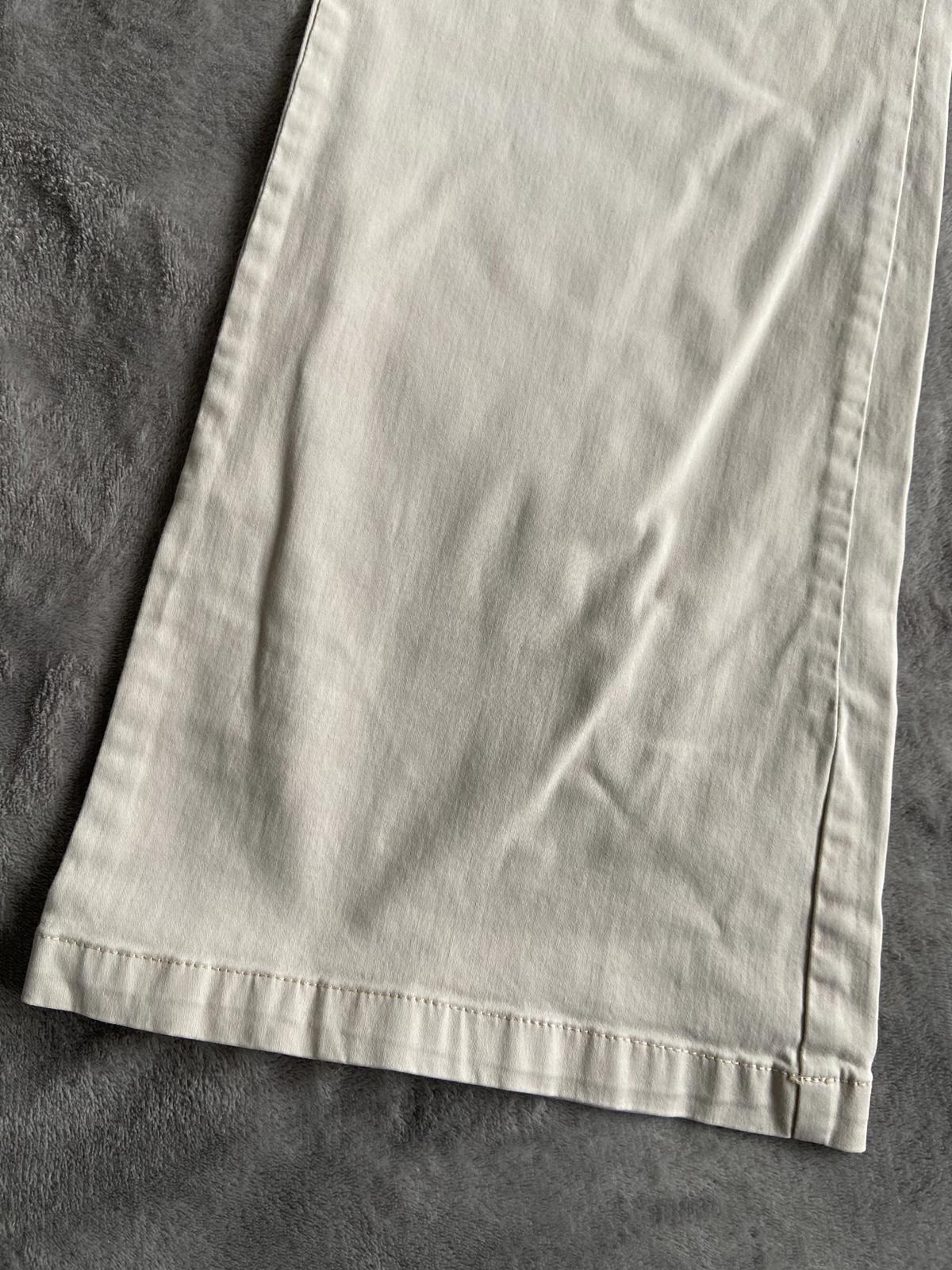 M&S Autograph Weekend Size 18 - 20 Beige Power Trousers Straight Leg 29" Leg