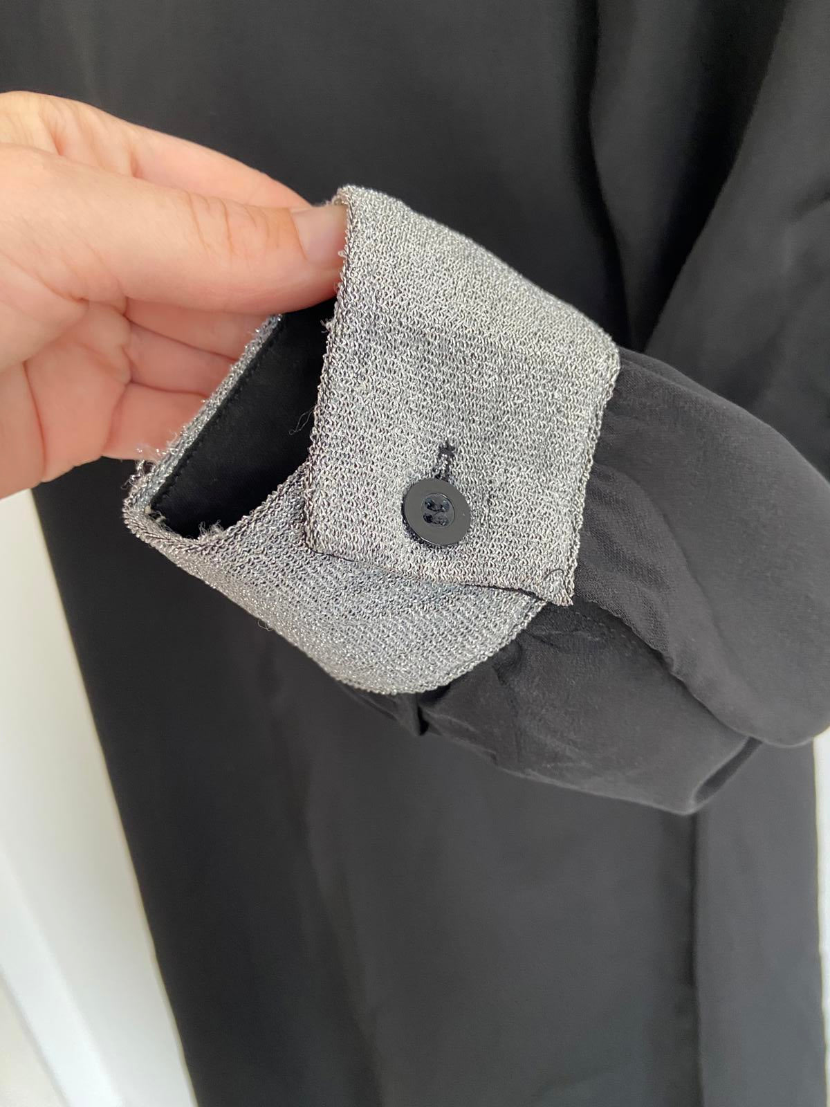 Unbranded Size Medium Black Dress with Open Sleeves