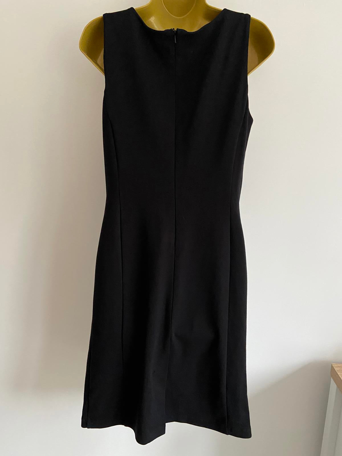 Wallis Size 12 Black & White Sleeveless Dress