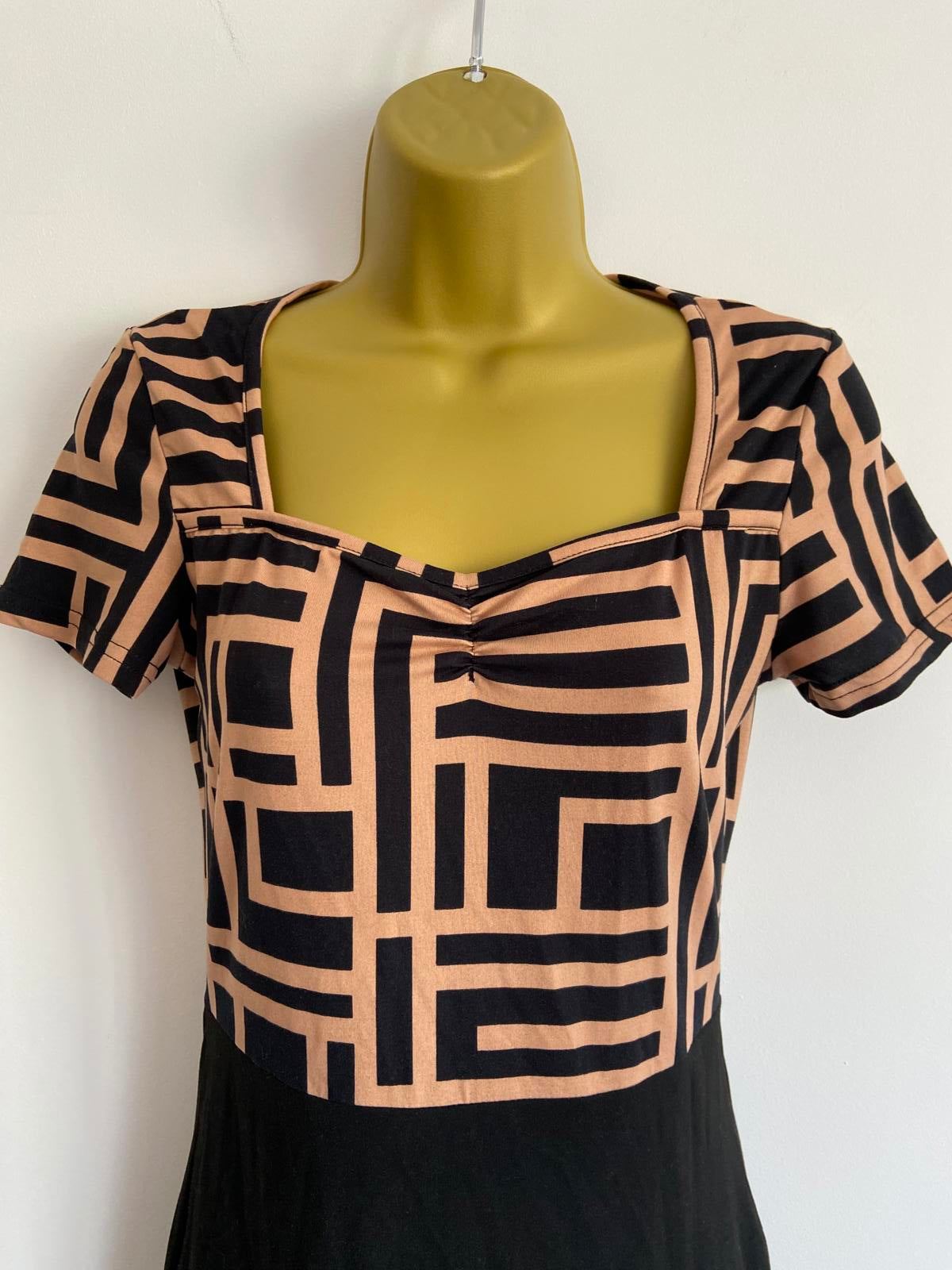 Unbranded Two-Tone Sleeveless Dress - Size Small