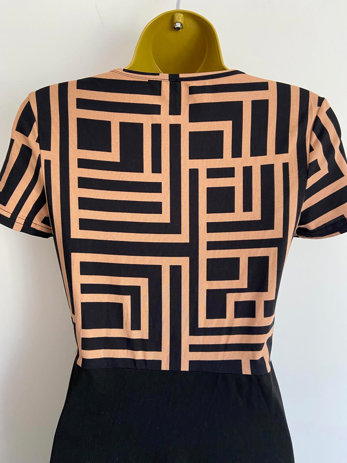 Unbranded Two-Tone Sleeveless Dress - Size Small