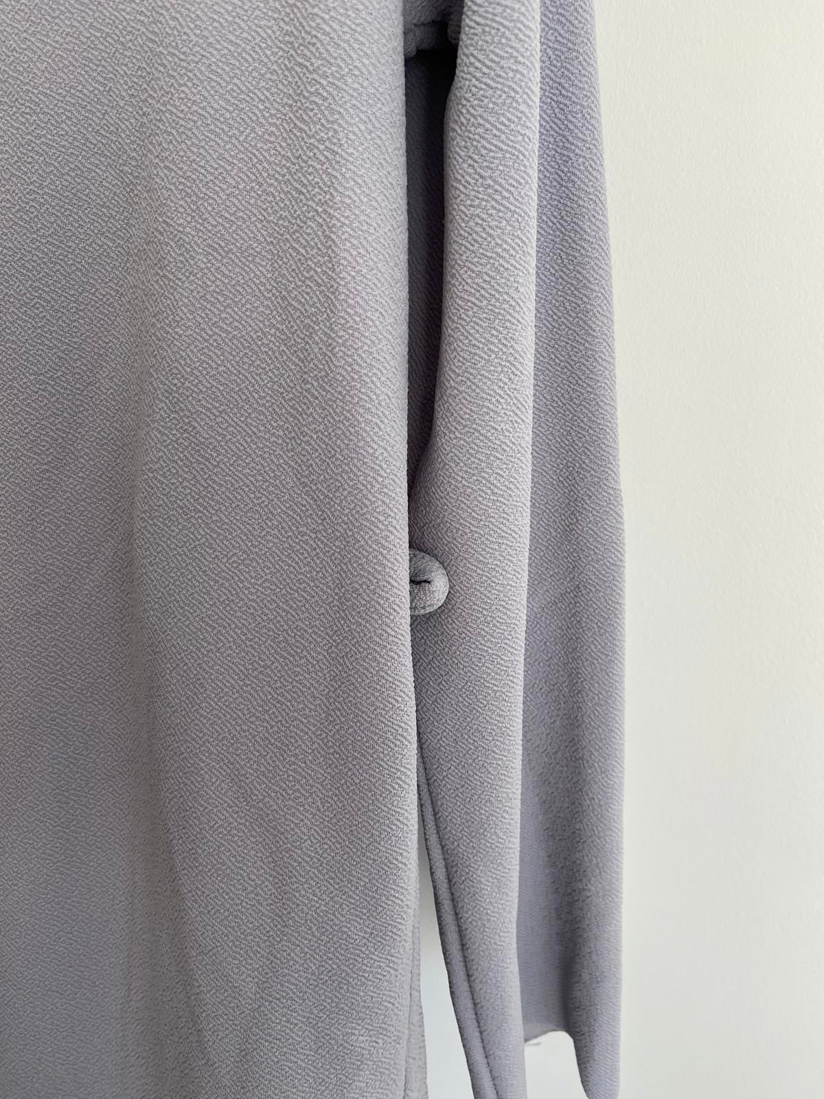 Boohoo Size S/M Grey/Lilac Lightweight Blazer