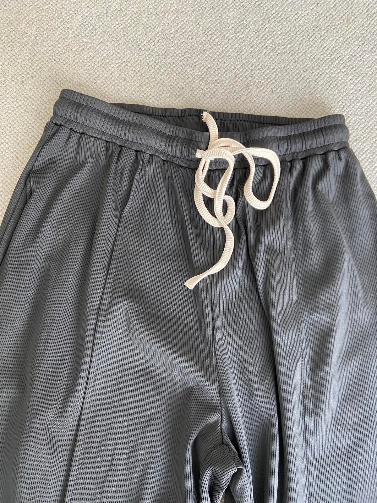 Unbranded Size Small Black Wide-Leg Trousers