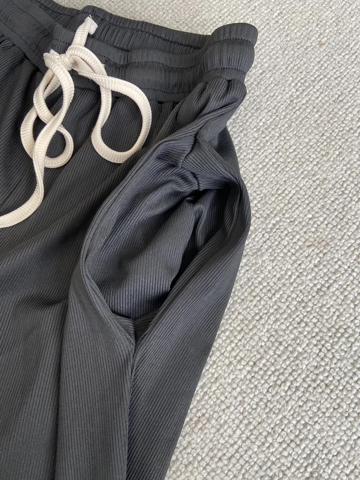 Unbranded Size Small Black Wide-Leg Trousers