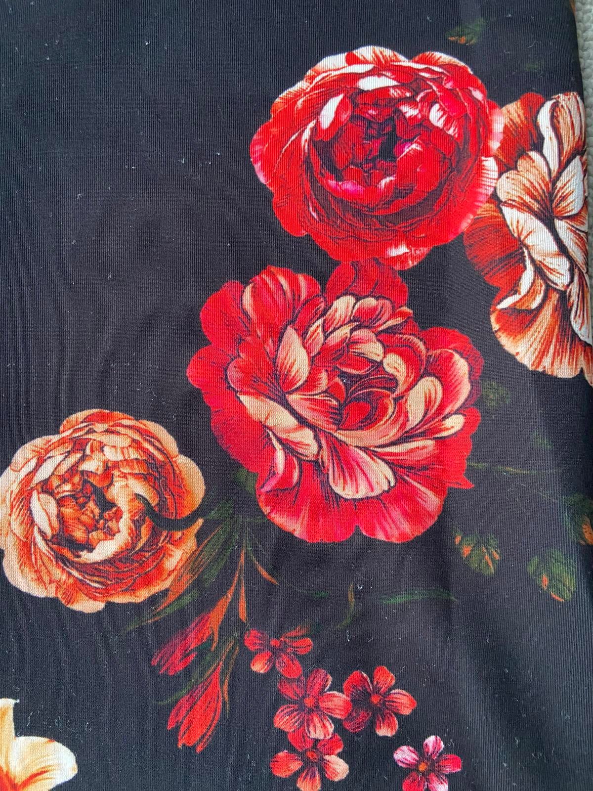 Dorothy Perkins Size 6 Floral Pencil Skirt